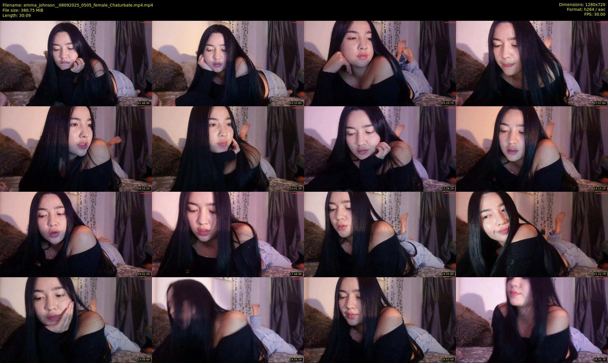 emma_johnson_ — 31 minute Chaturbate female cam show recording, 720p, Sep 8, 2025