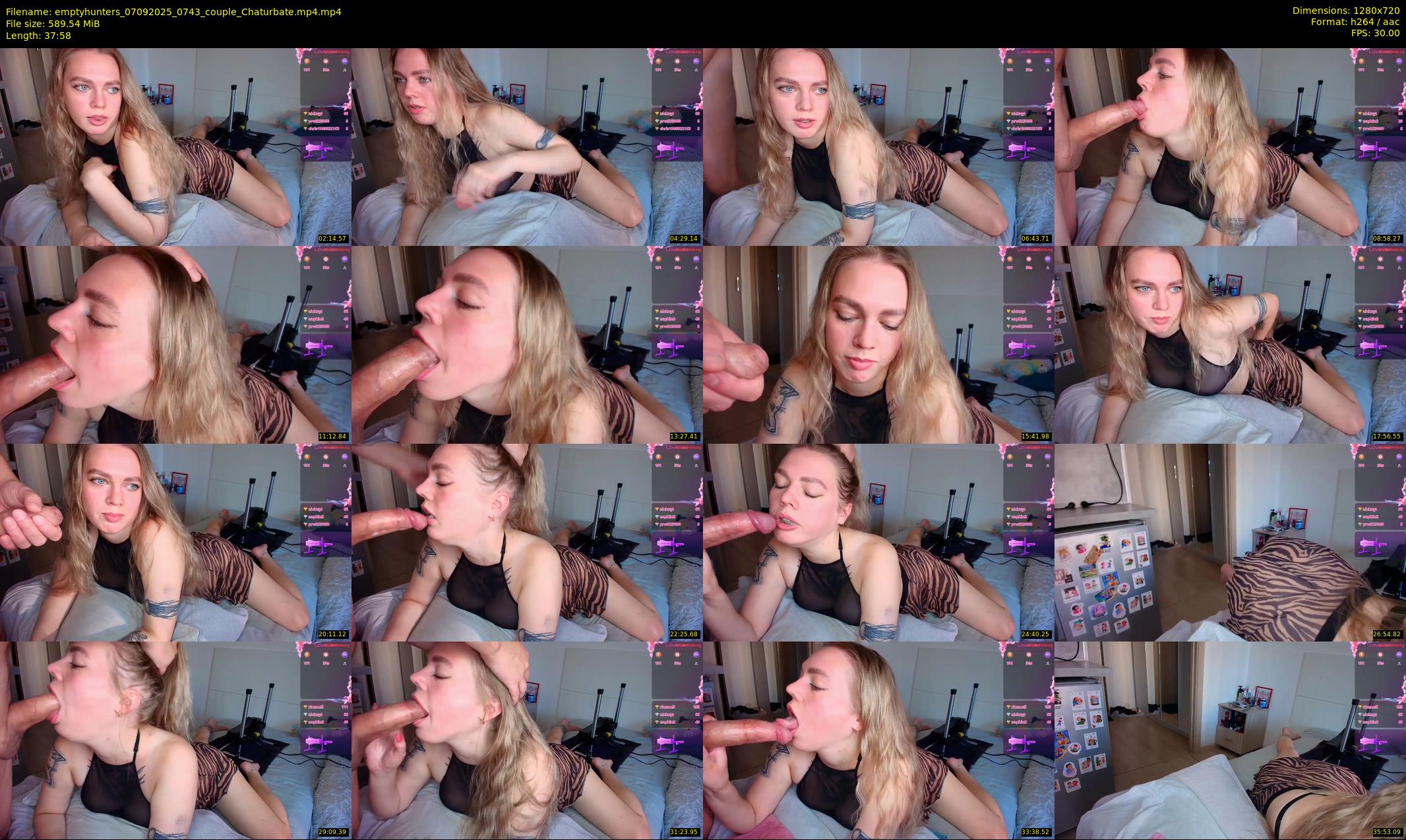 emptyhunters — 38 minute Chaturbate couple cam show recording, 720p, Sep 7, 2025