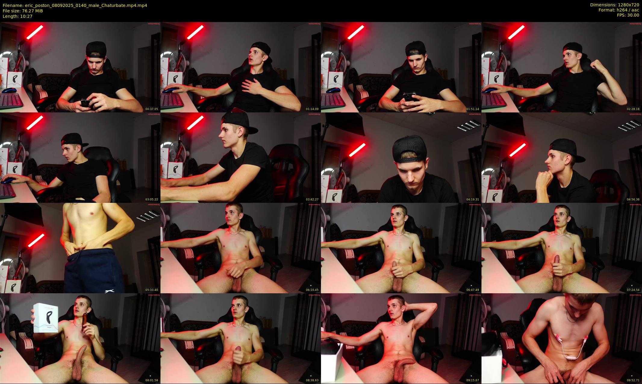 eric_poston — 11 minute Chaturbate male cam show recording, 720p, Sep 8, 2025