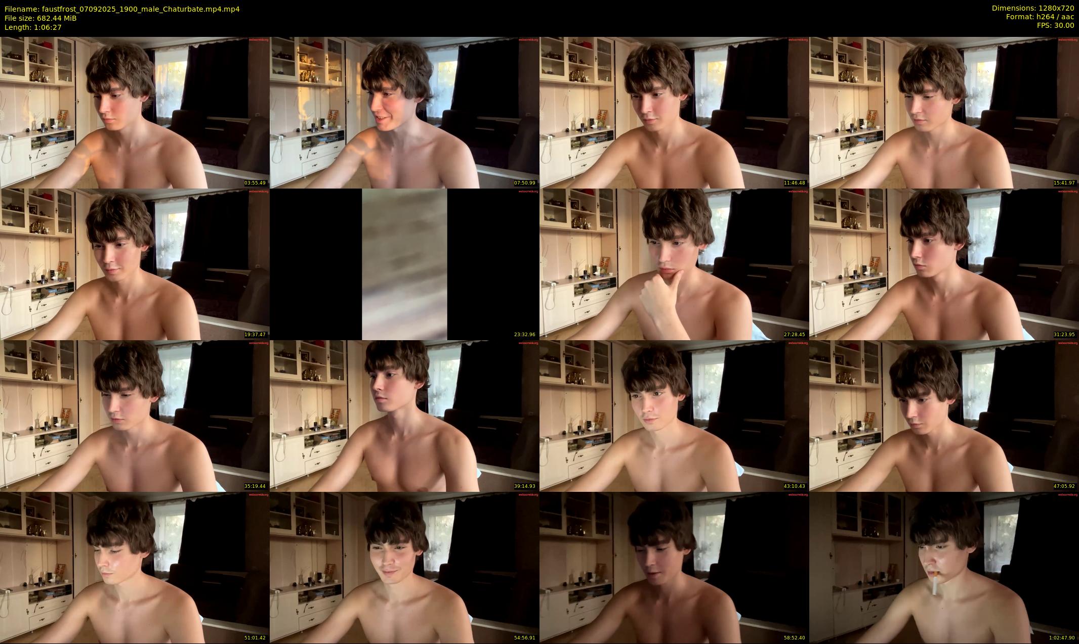 faustfrost — 67 minute Chaturbate male cam show recording, 720p, Sep 7, 2025