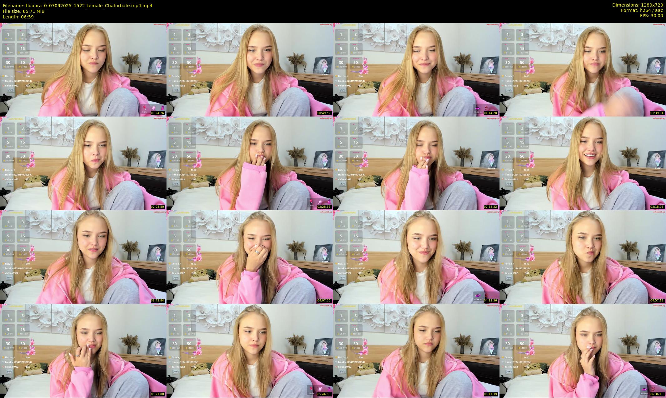 flooora_0 — 7 minute Chaturbate couple cam show recording, 720p, Sep 7, 2025