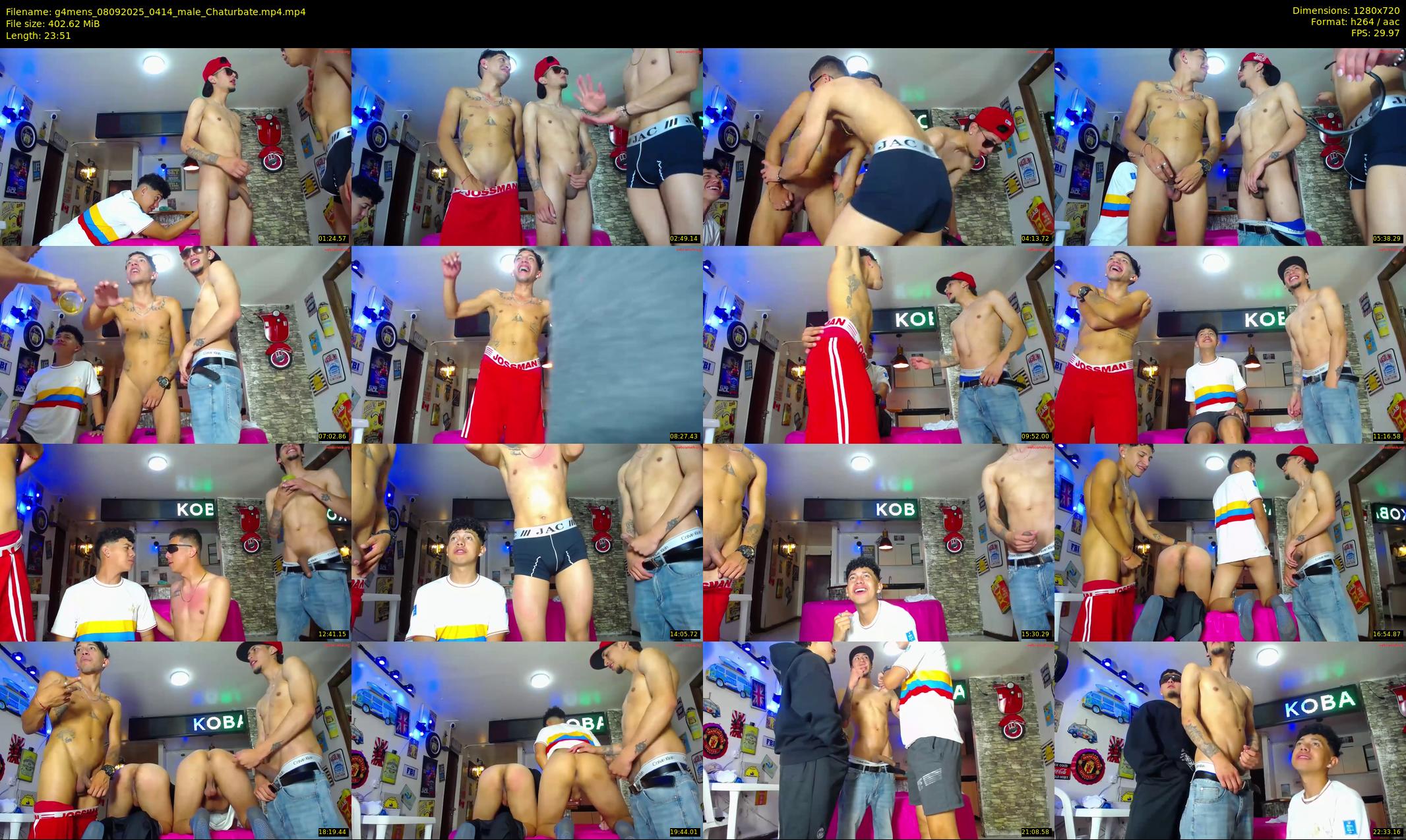 g4mens — 24 minute Chaturbate male cam show recording, 720p, Sep 8, 2025
