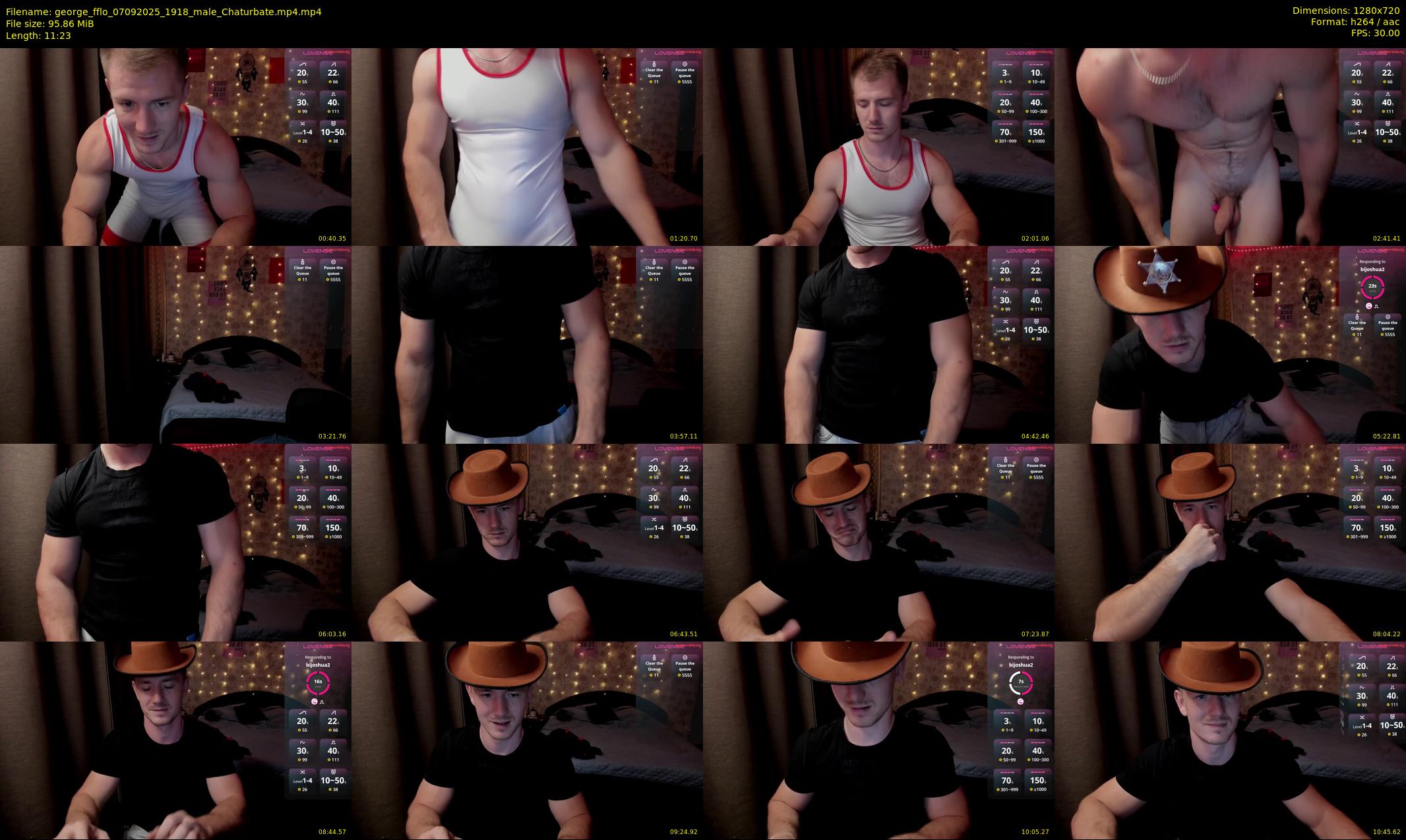george_fflo — 12 minute Chaturbate male cam show recording, 720p, Sep 7, 2025