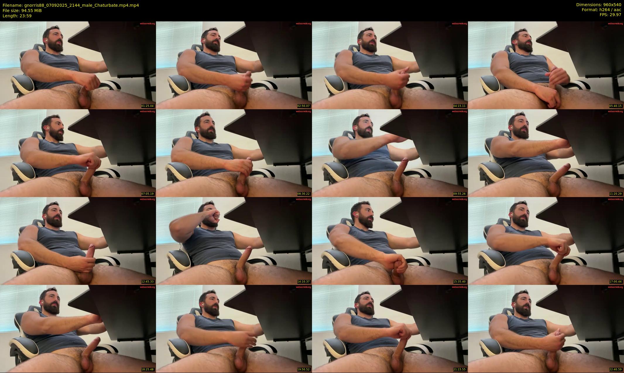 gnorris88 — 24 minute Chaturbate male cam show recording, 480p, Sep 7, 2025