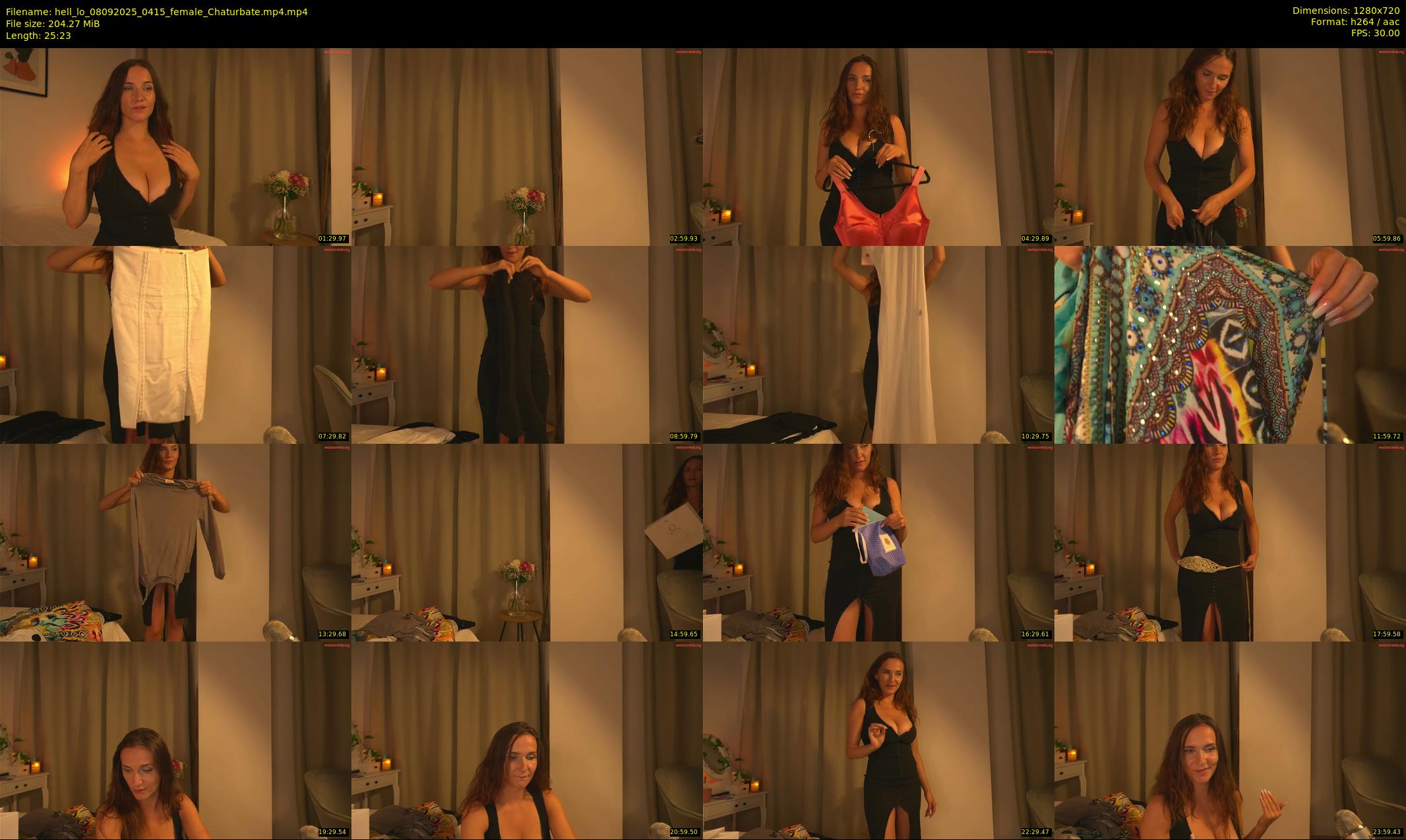 hell_lo — 26 minute Chaturbate female cam show recording, 720p, Sep 8, 2025