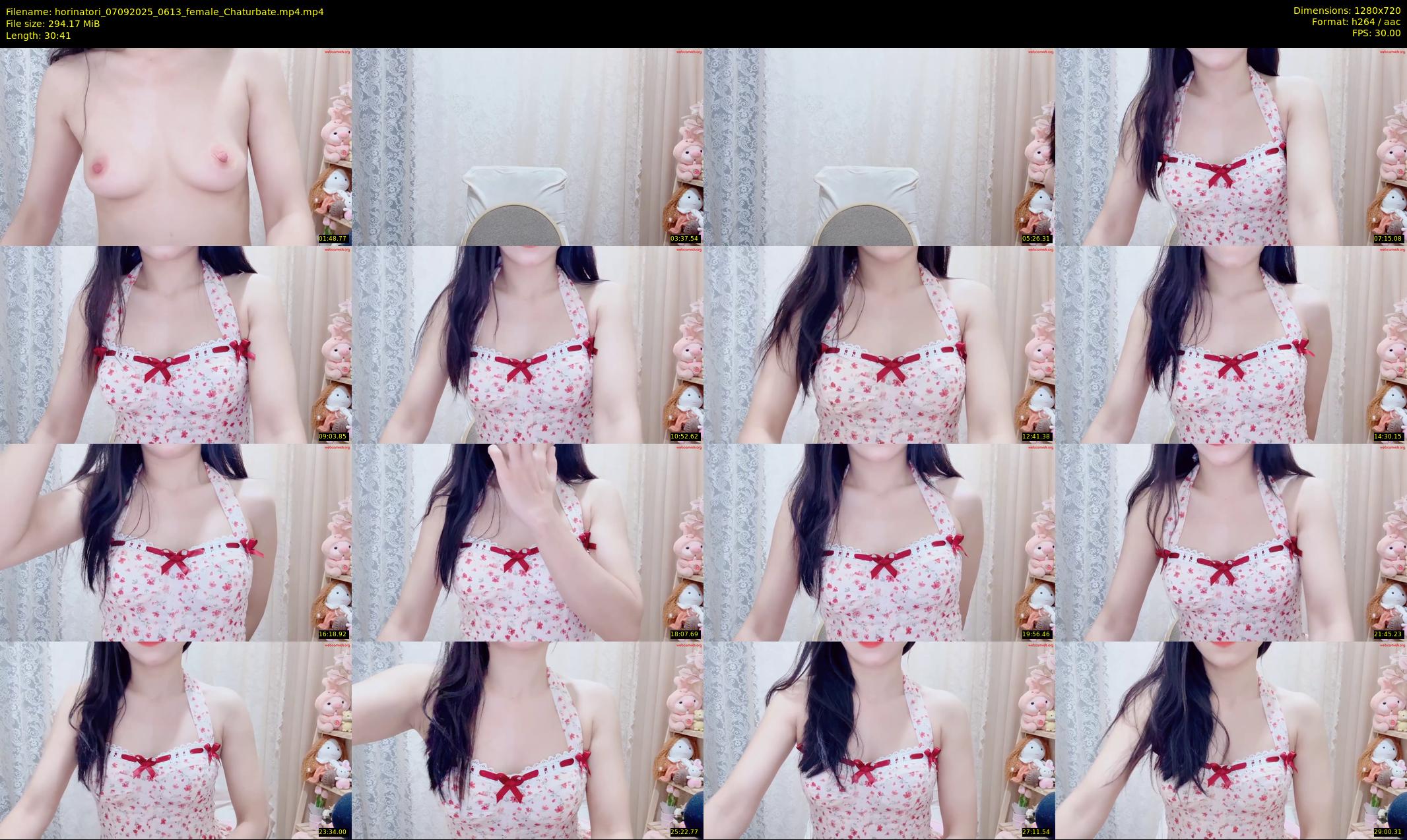 horinatori — 31 minute Chaturbate female cam show recording, 720p, Sep 7, 2025