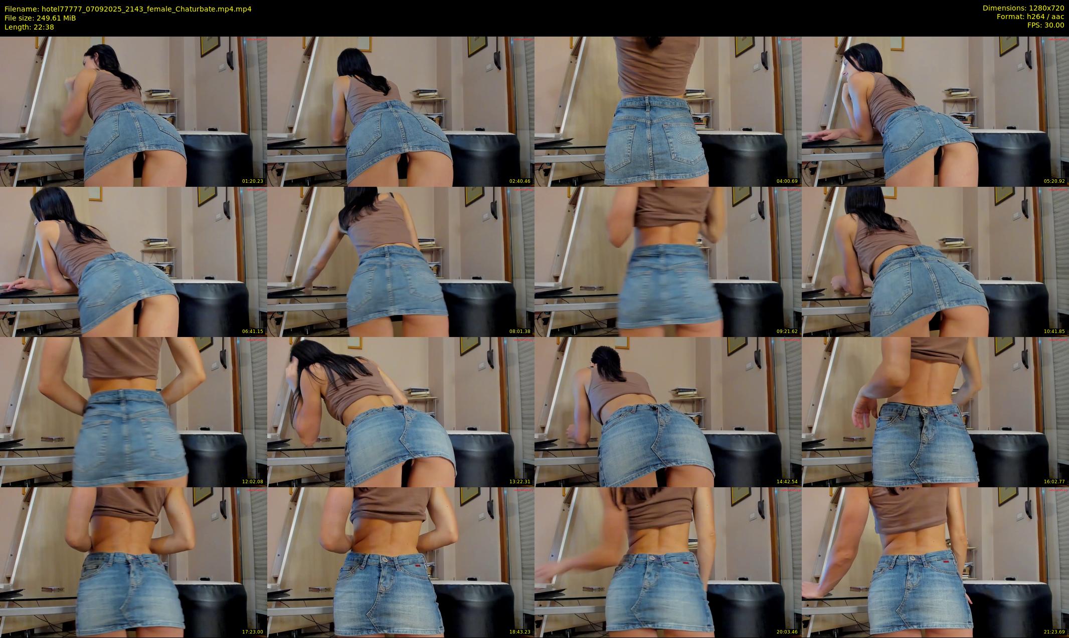 hotel77777 — 23 minute Chaturbate female cam show recording, 720p, Sep 7, 2025