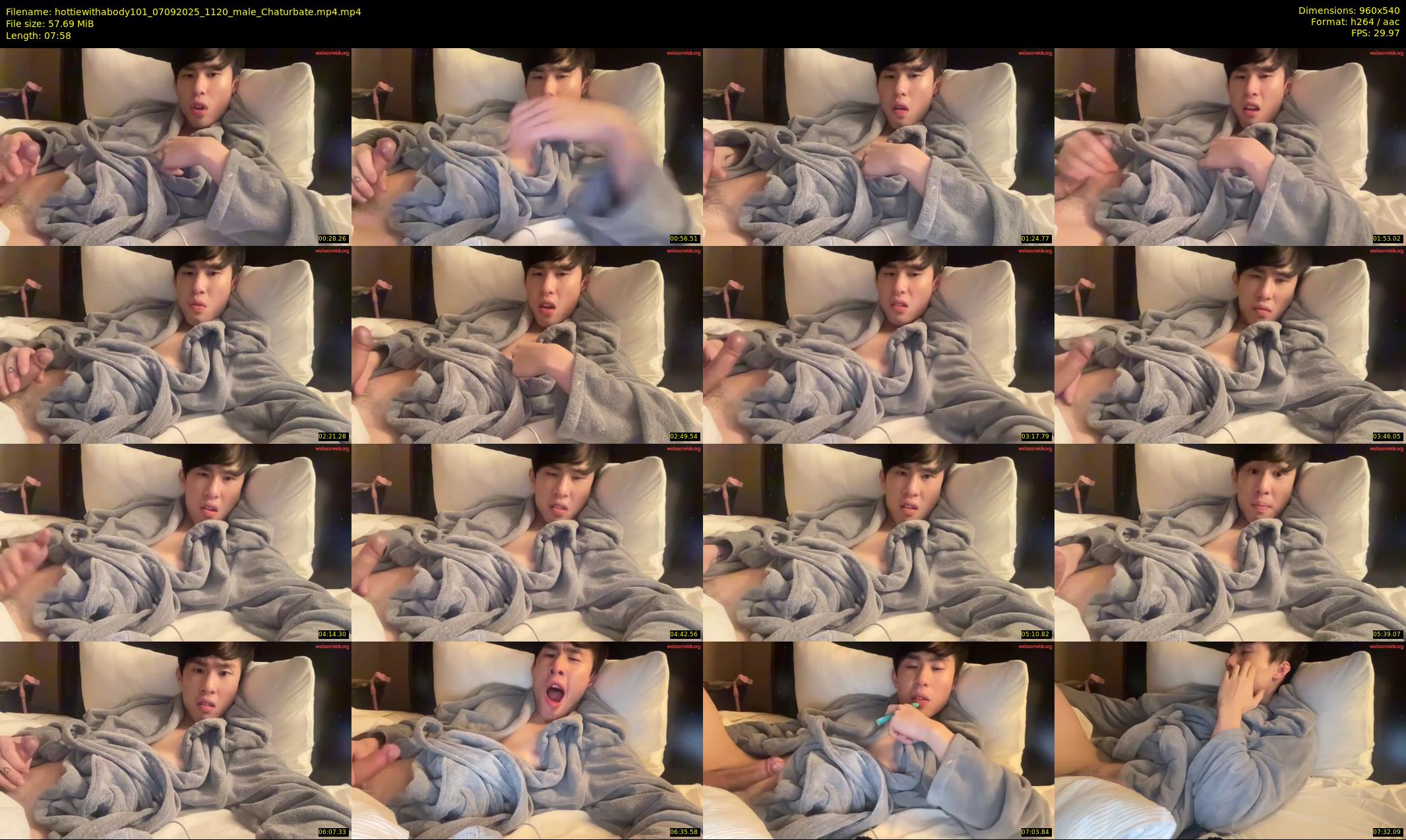 hottiewithabody101 — 8 minute Chaturbate male cam show recording, 480p, Sep 7, 2025