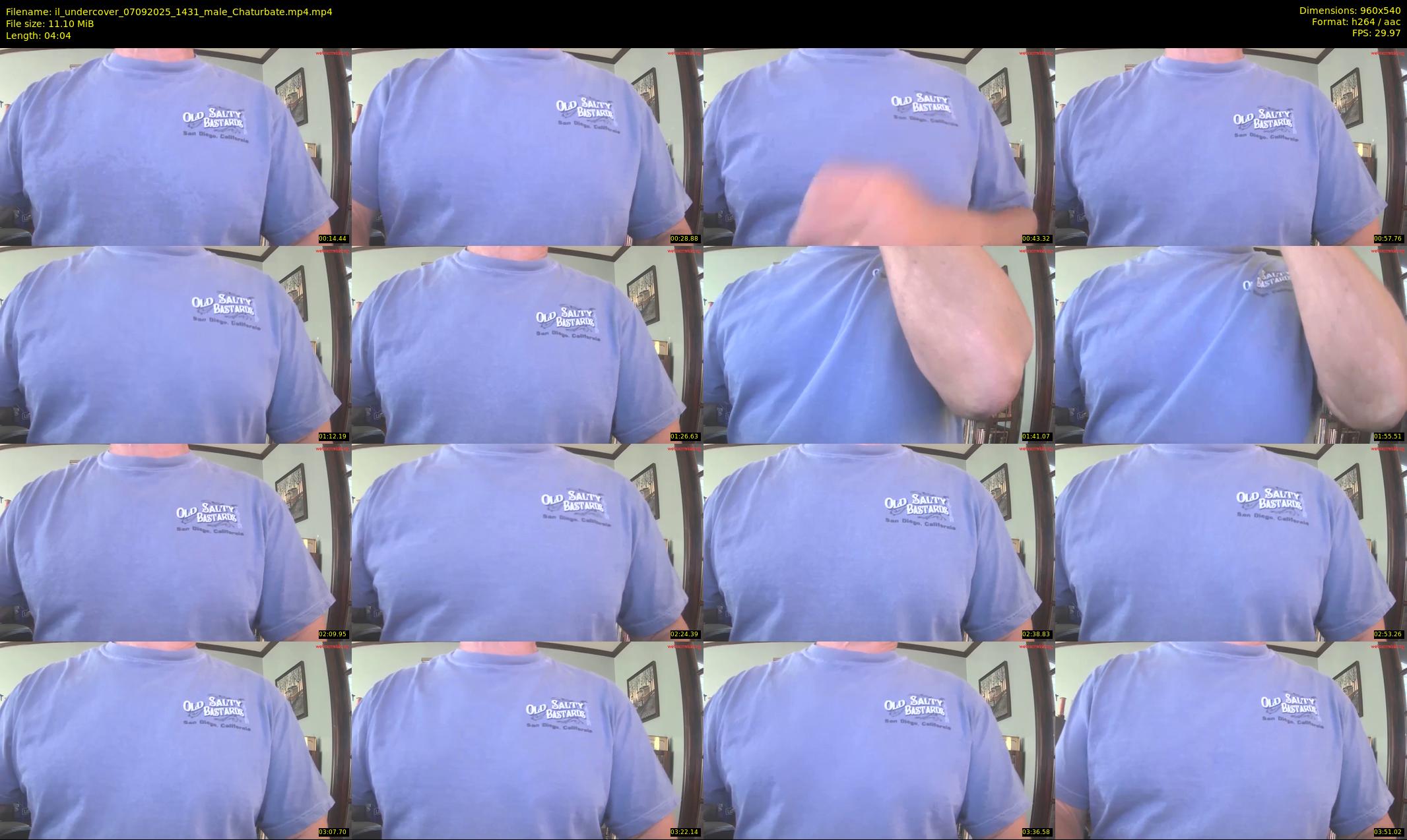 il_undercover — 5 minute Chaturbate male cam show recording, 480p, Sep 7, 2025