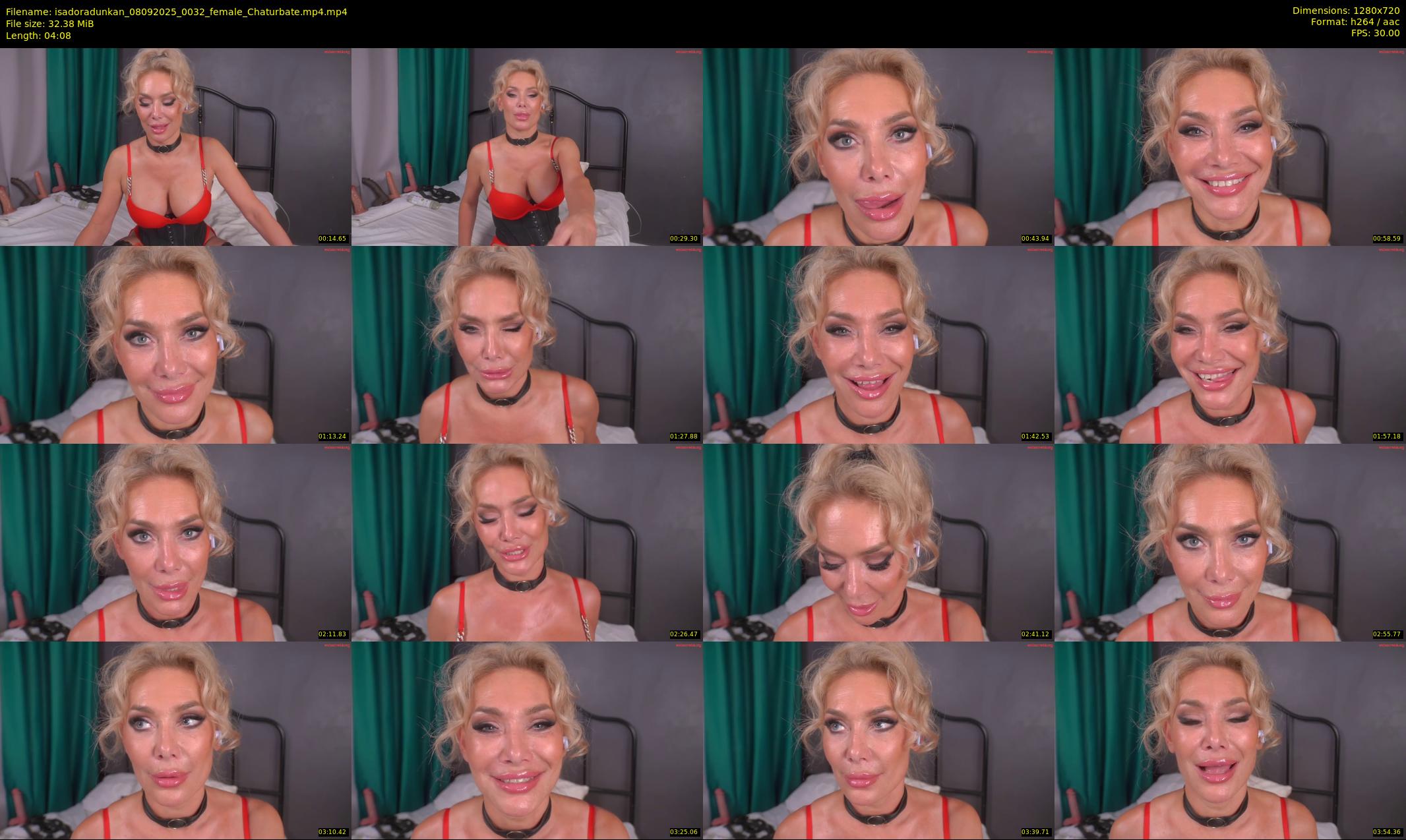 isadoradunkan — 5 minute Chaturbate female cam show recording, 720p, Sep 8, 2025