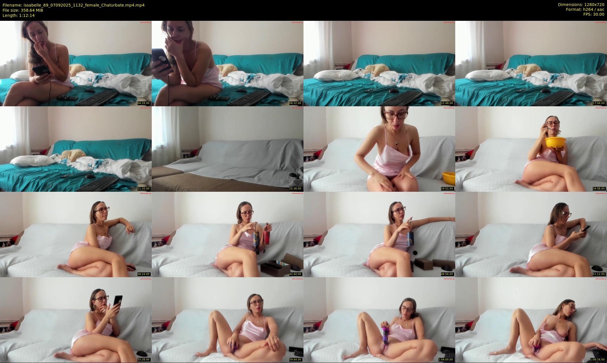 issabelle_69 — 73 minute Chaturbate couple cam show recording, 720p, Sep 7, 2025