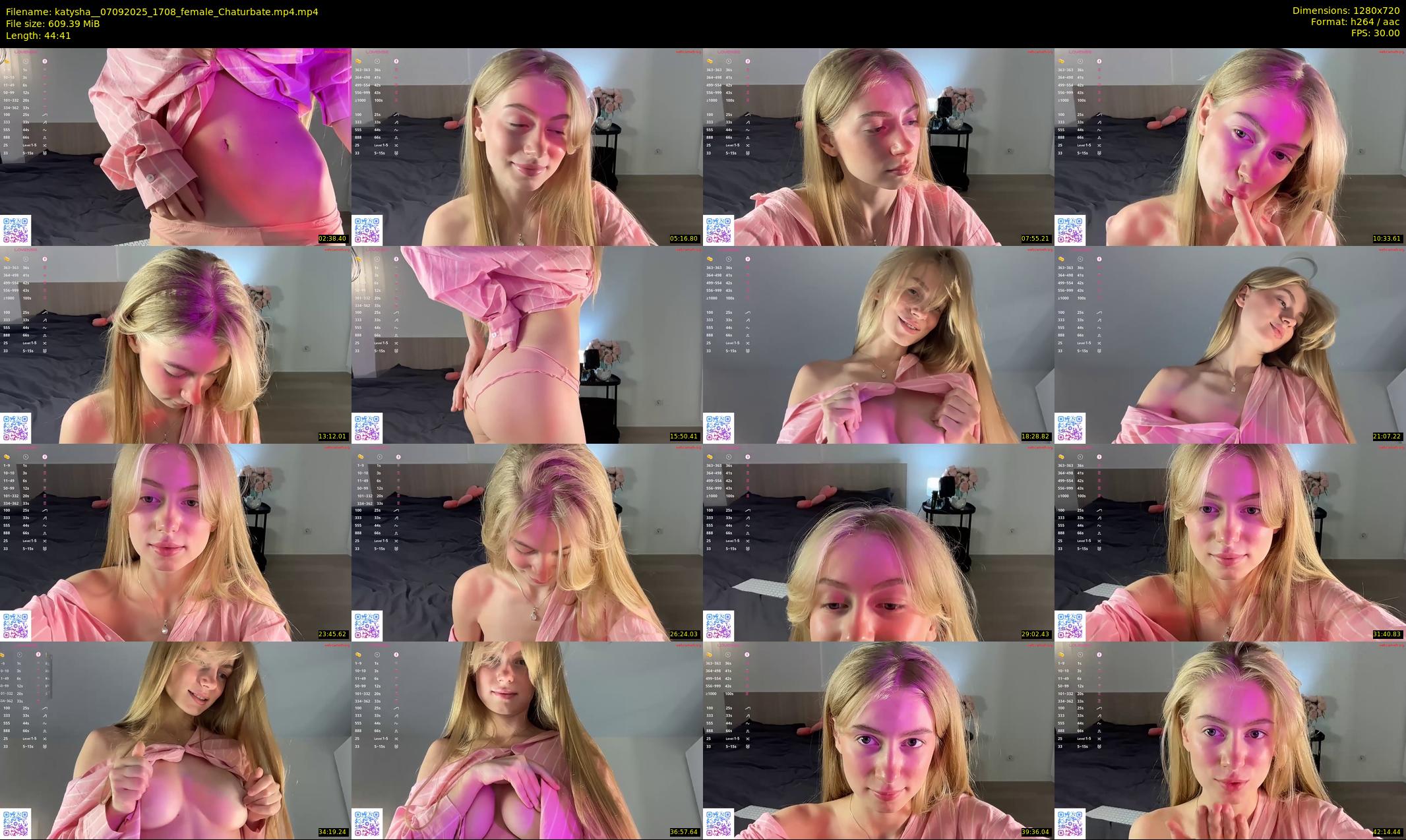 katysha_ — 45 minute Chaturbate female cam show recording, 720p, Sep 7, 2025