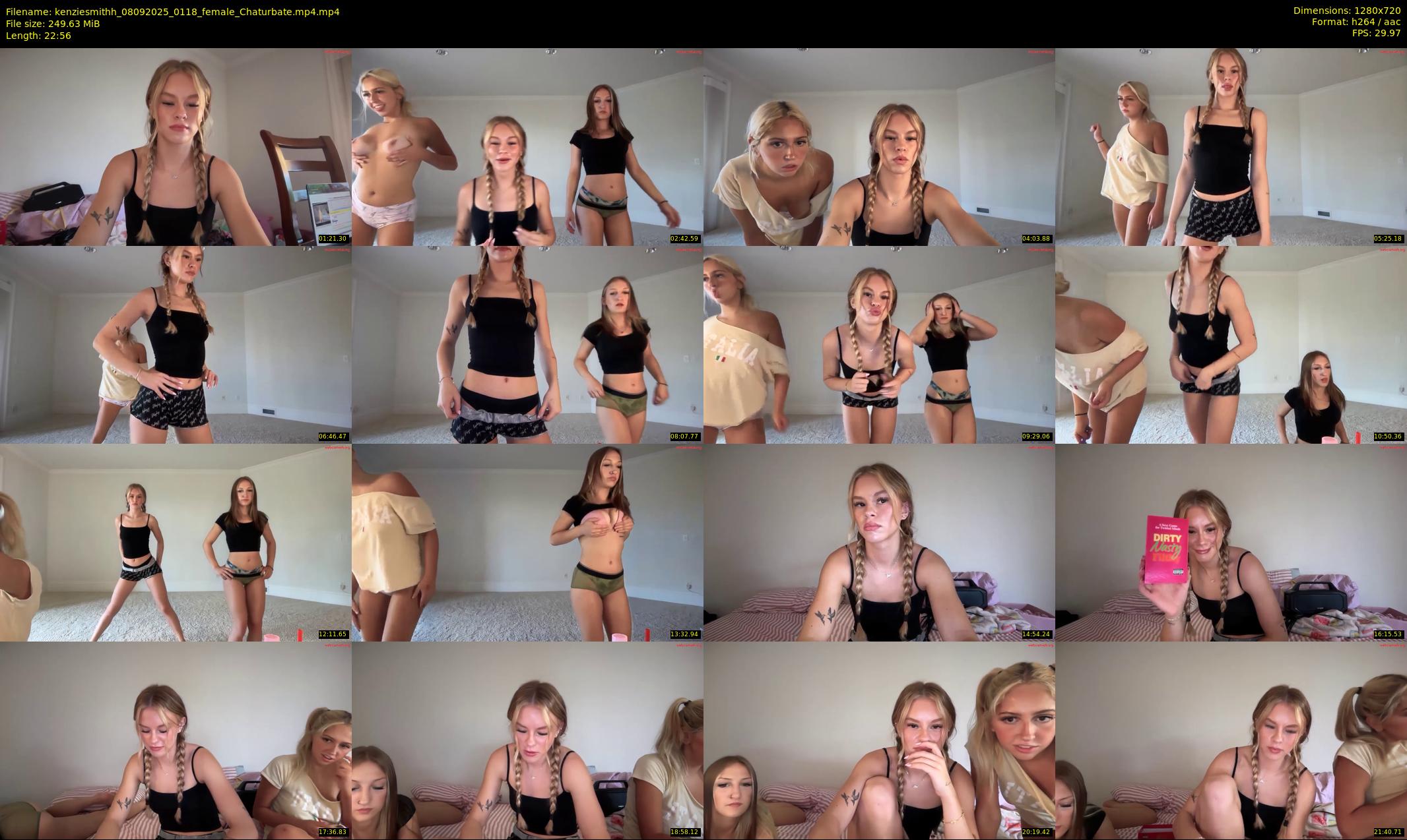 kenziesmithh — 23 minute Chaturbate female cam show recording, 720p, Sep 8, 2025