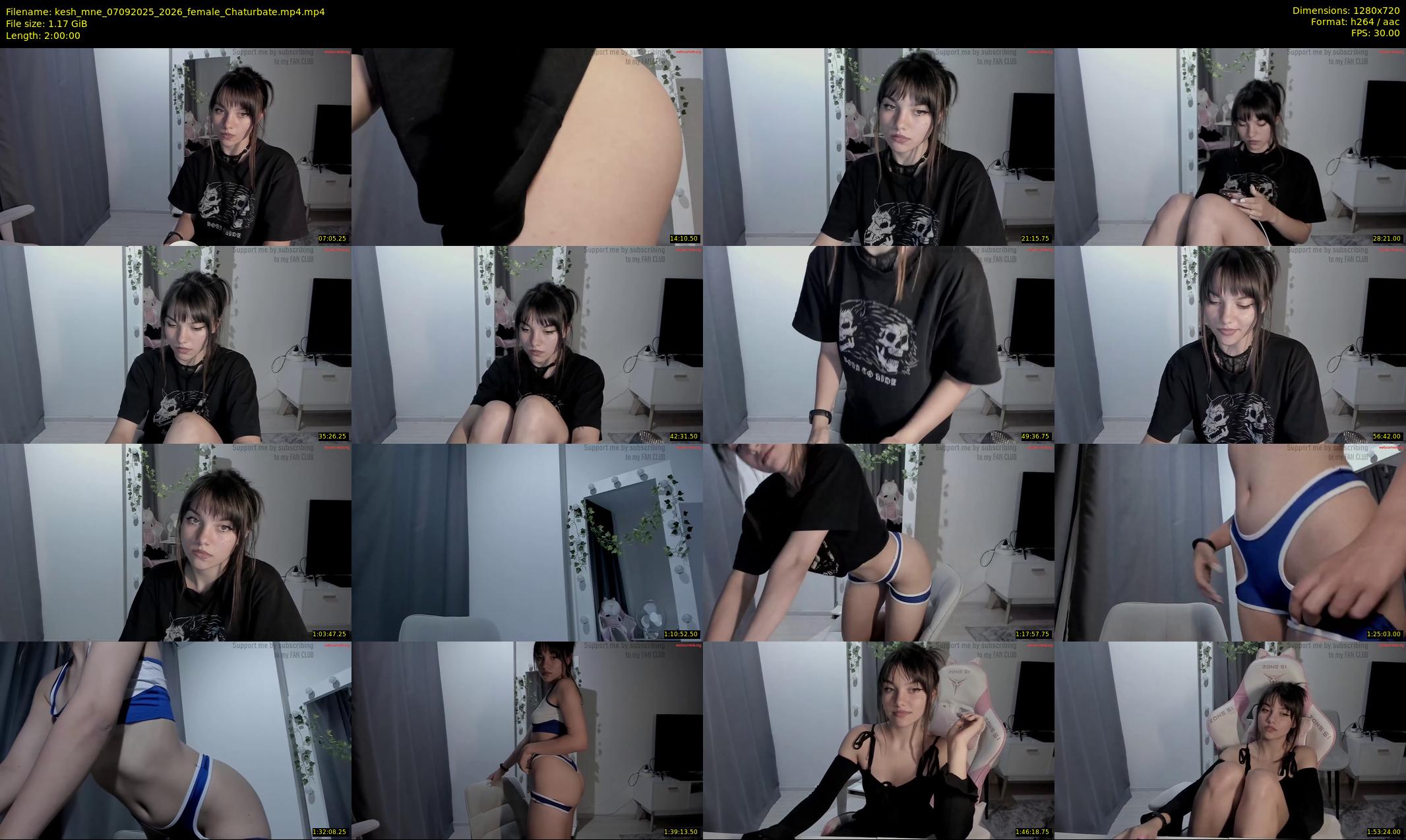 kesh_mne — 120 minute Chaturbate female cam show recording, 720p, Sep 7, 2025