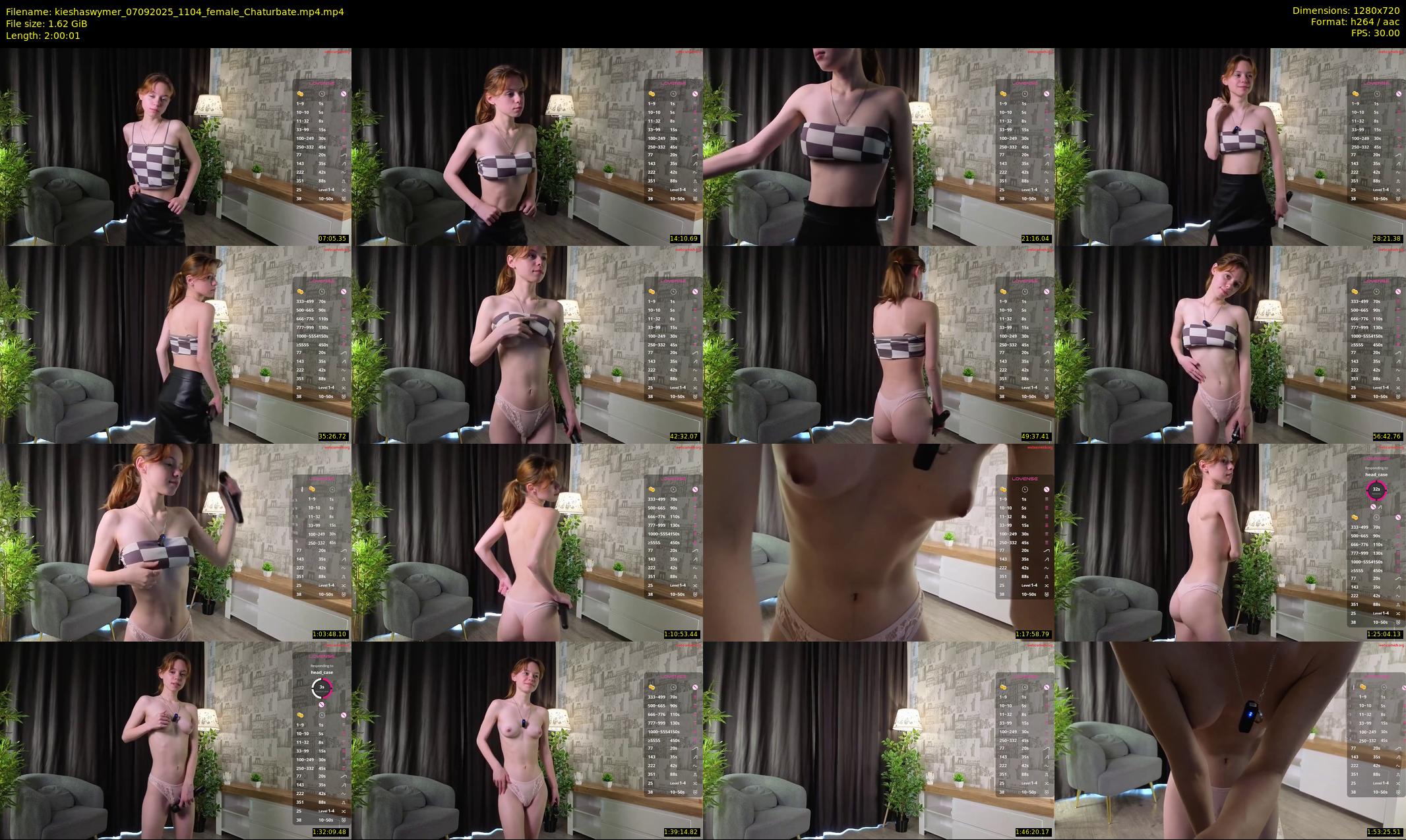 kieshaswymer — 121 minute Chaturbate female cam show recording, 720p, Sep 7, 2025