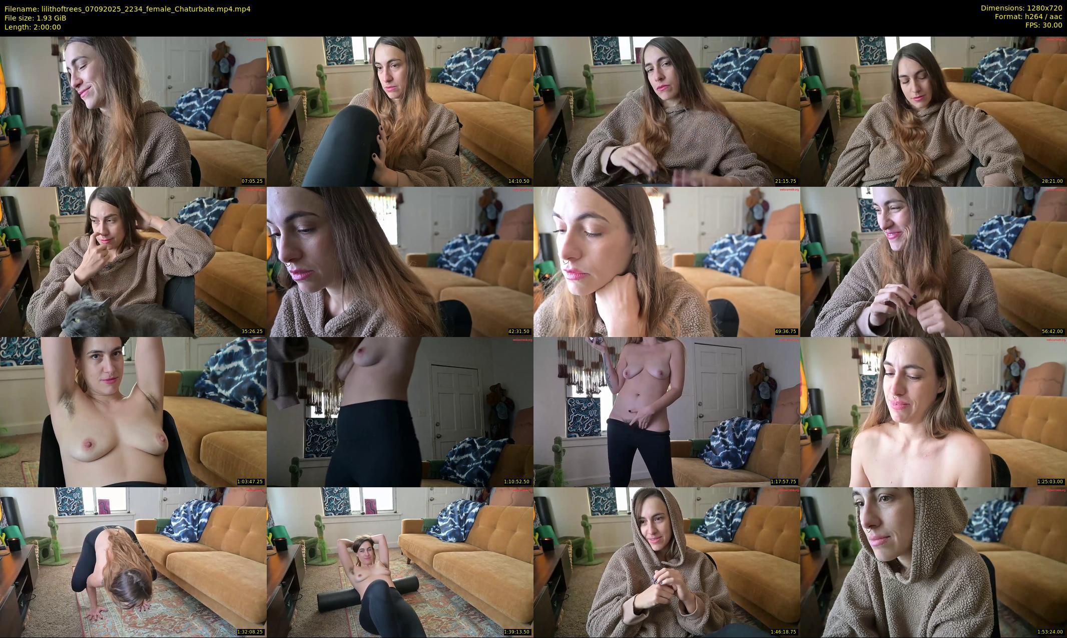 lilithoftrees — 120 minute Chaturbate female cam show recording, 720p, Sep 7, 2025