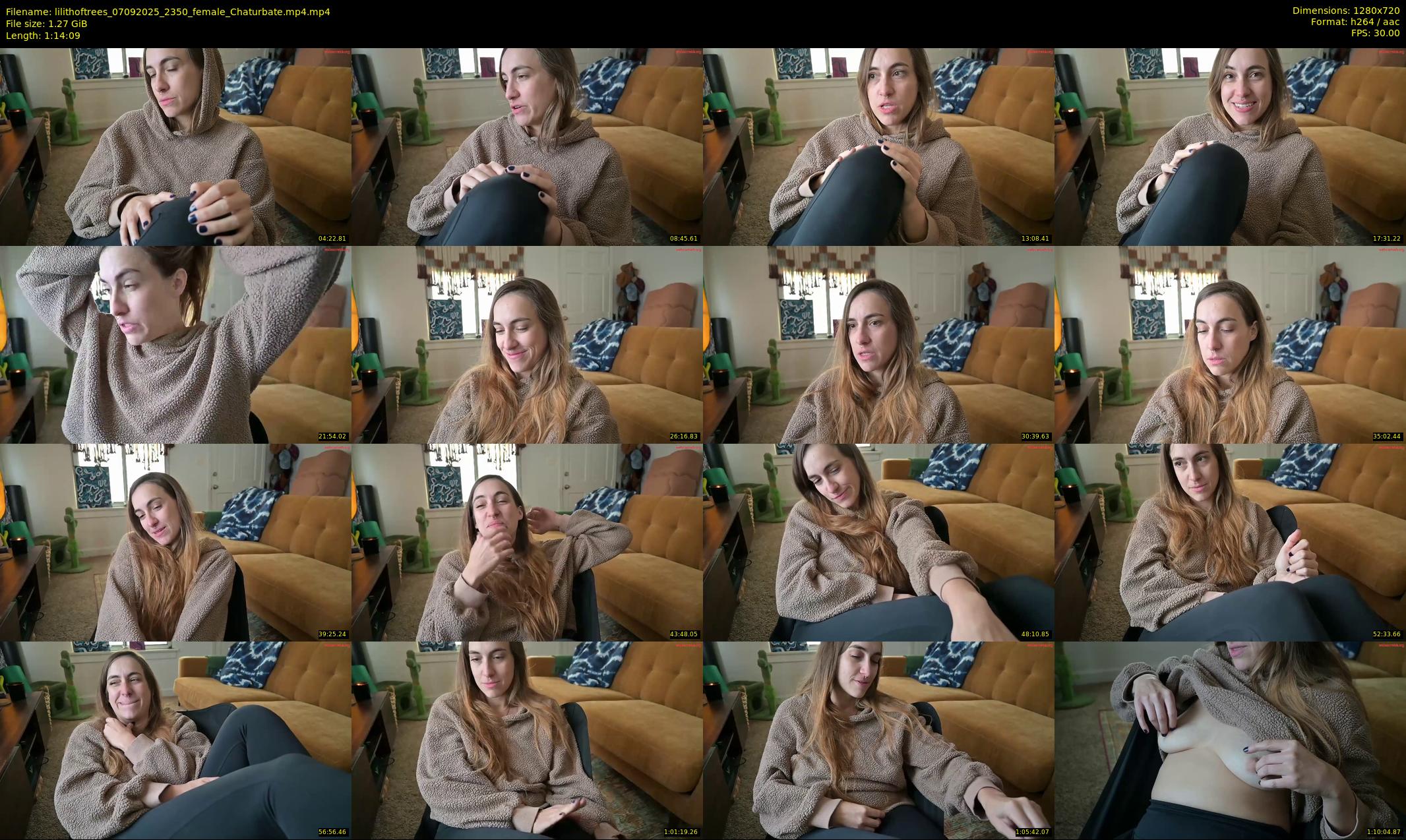 lilithoftrees — 75 minute Chaturbate female cam show recording, 720p, Sep 7, 2025