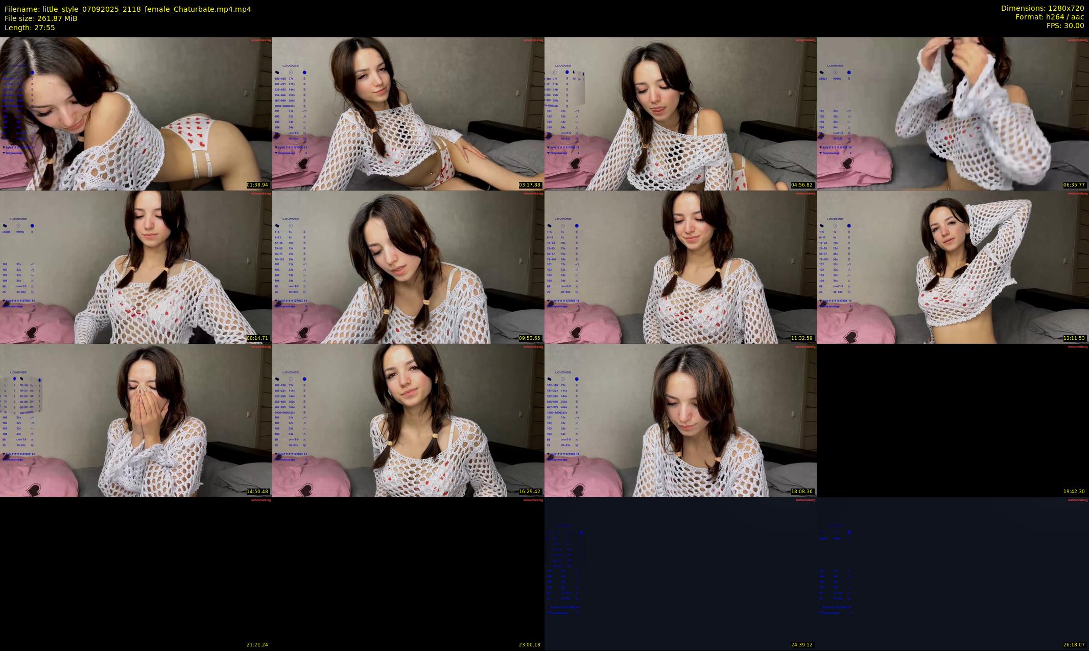 little_style — 28 minute Chaturbate female cam show recording, 720p, Sep 7, 2025