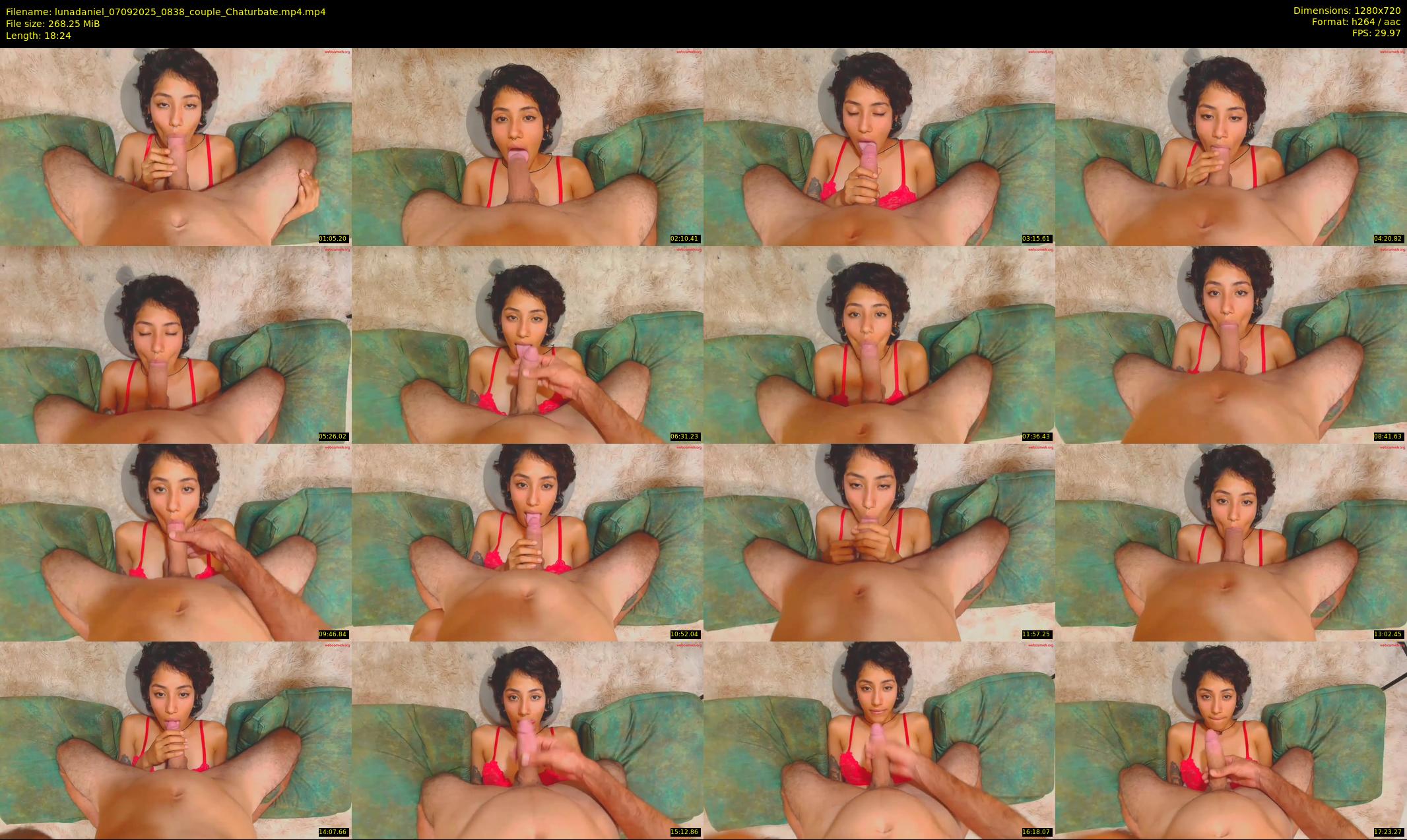 lunadaniel — 19 minute Chaturbate couple cam show recording, 720p, Sep 7, 2025