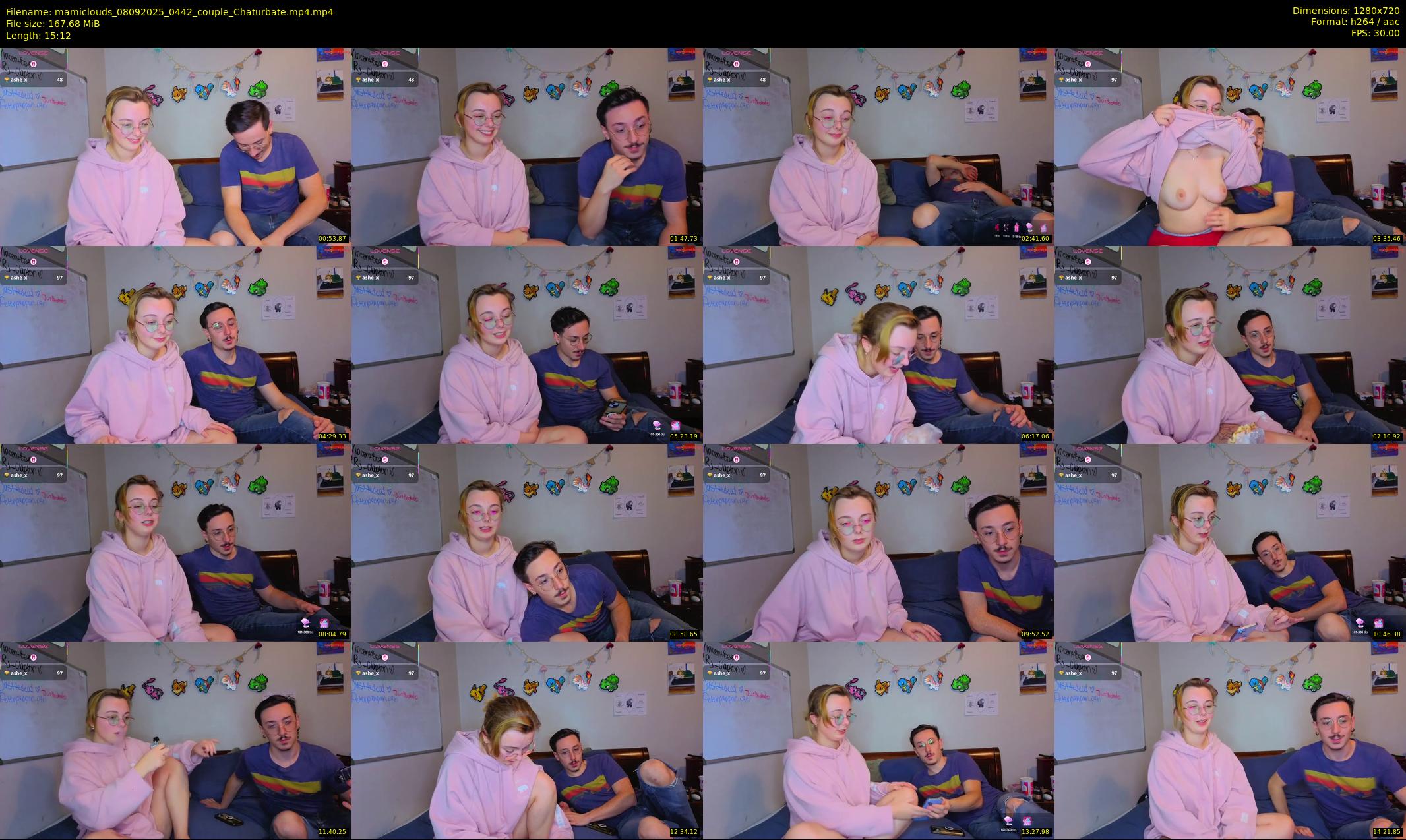 mamiclouds — 16 minute Chaturbate female cam show recording, 720p, Sep 8, 2025