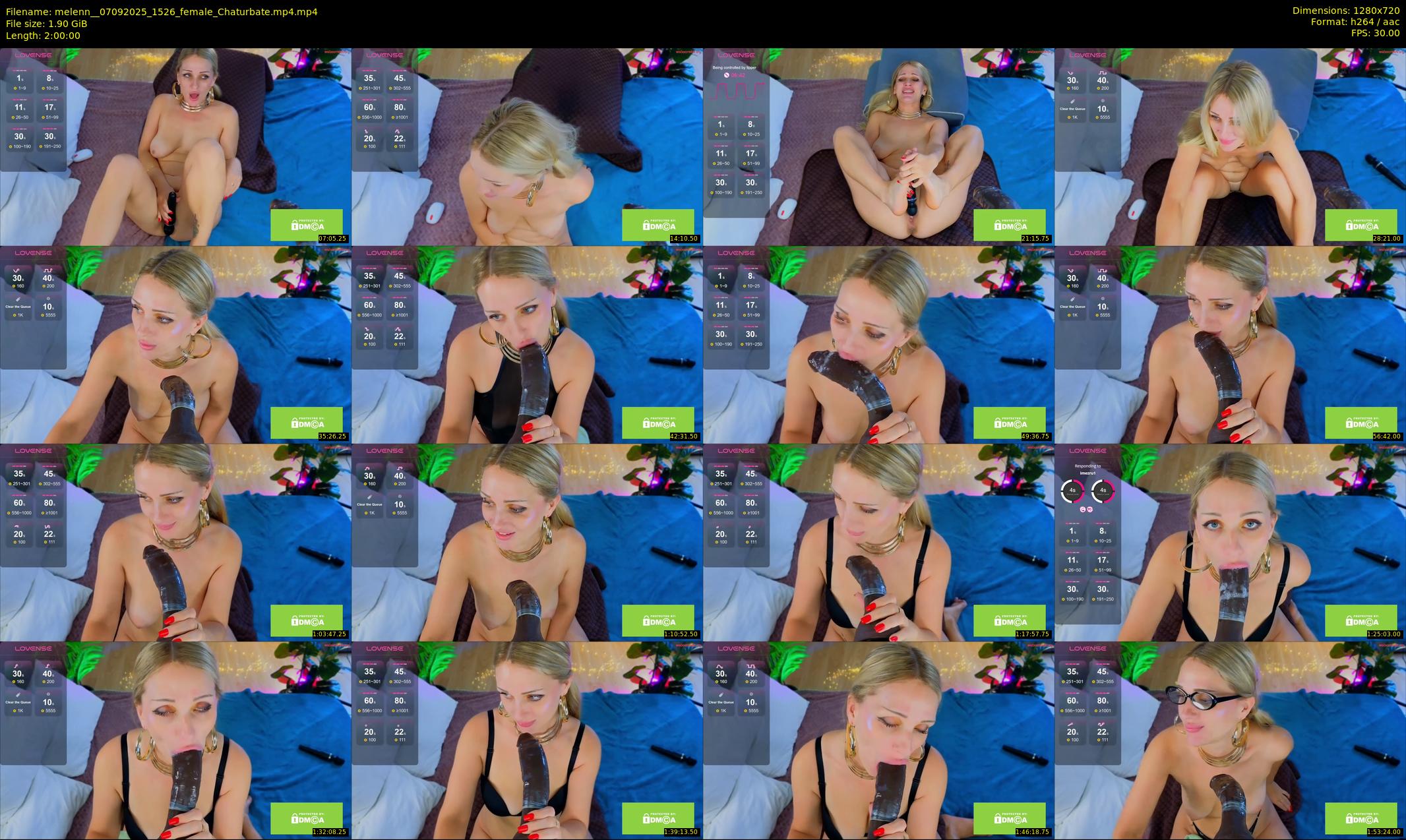 melenn_ — 120 minute Chaturbate female cam show recording, 720p, Sep 7, 2025