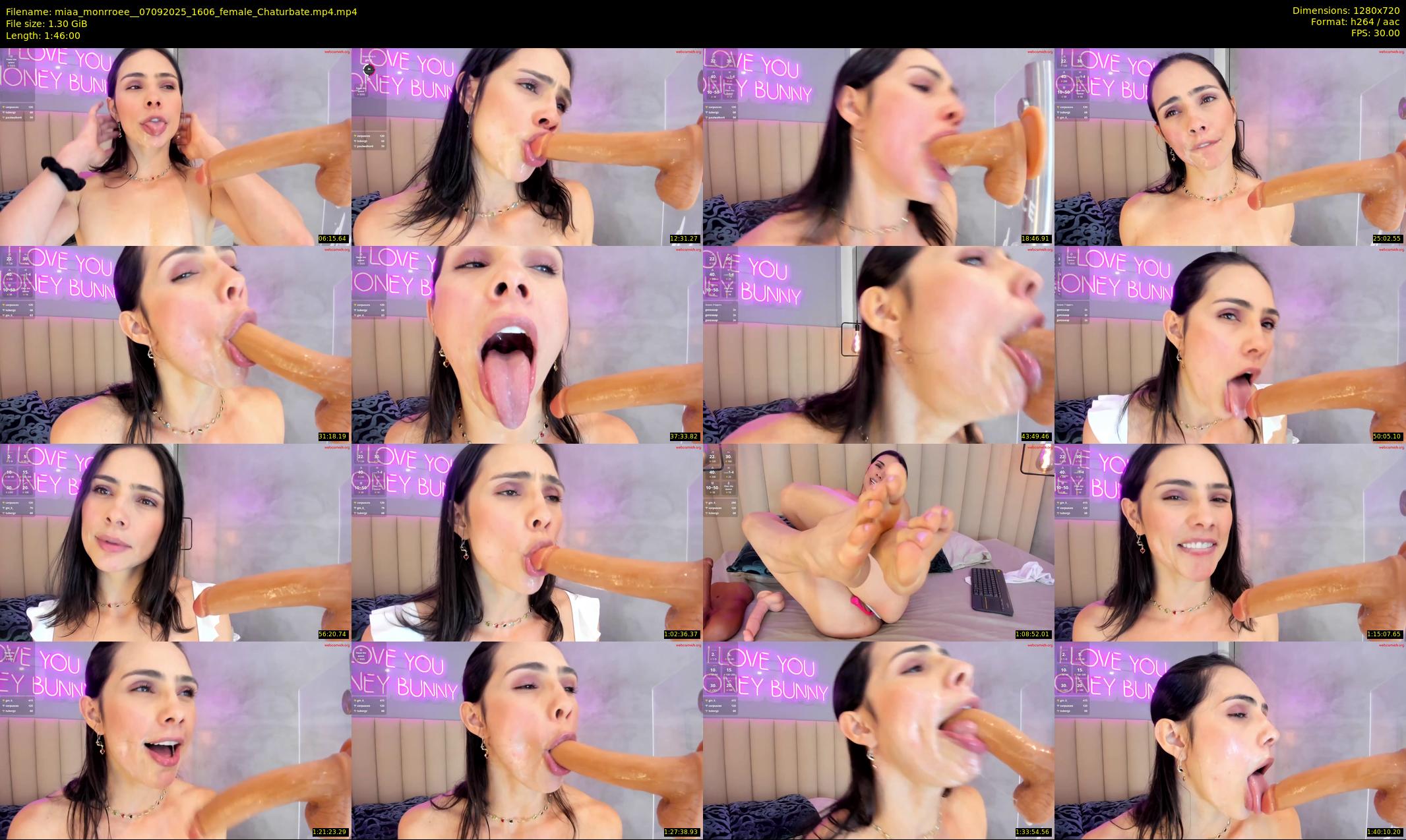 miaa_monrroee_ — 106 minute Chaturbate female cam show recording, 720p, Sep 7, 2025