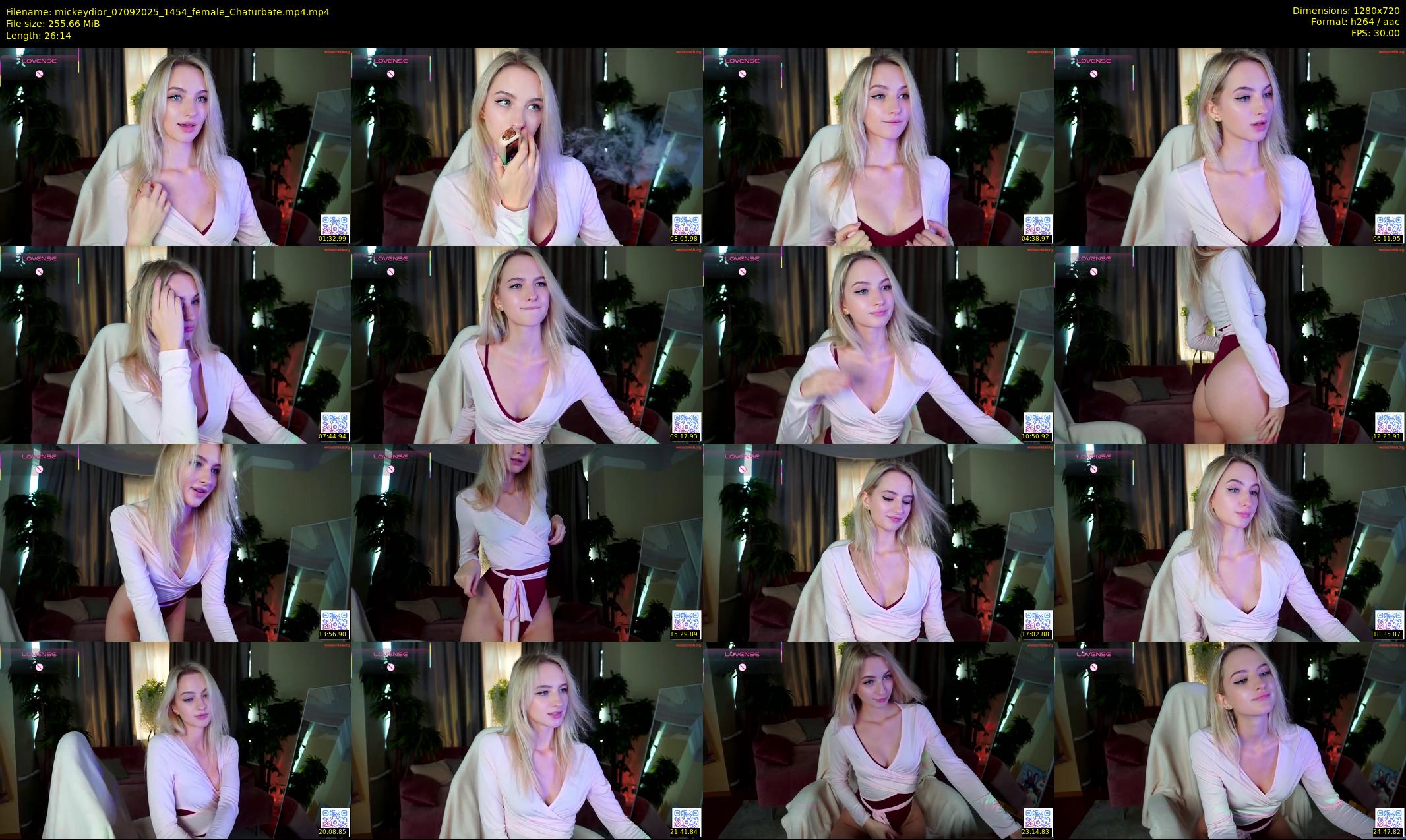 mickeydior — 27 minute Chaturbate female cam show recording, 720p, Sep 7, 2025