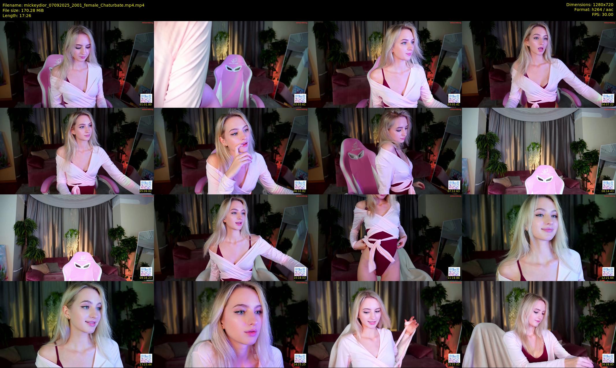 mickeydior — 18 minute Chaturbate female cam show recording, 720p, Sep 7, 2025