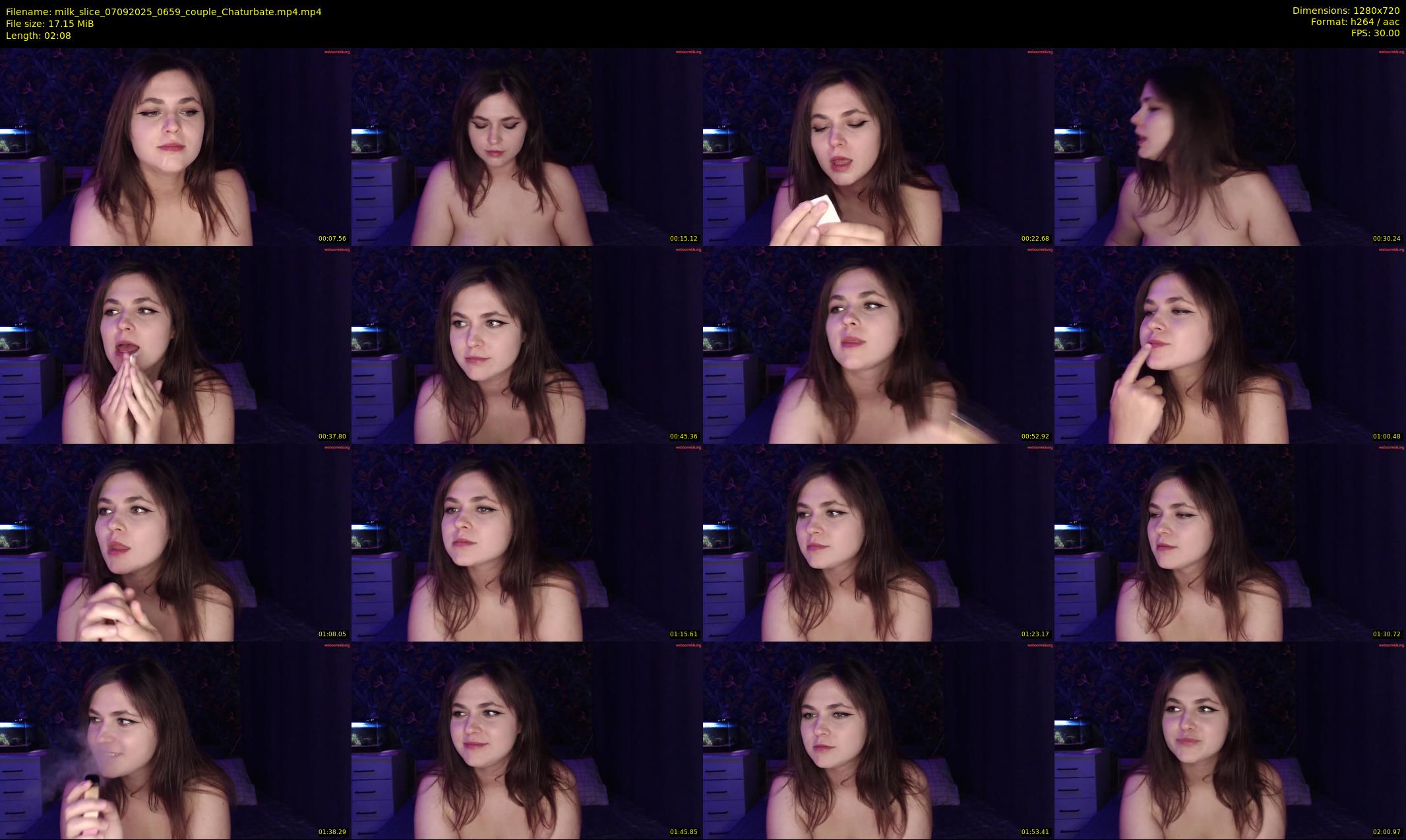 milk_slice — 3 minute Chaturbate couple cam show recording, 720p, Sep 7, 2025