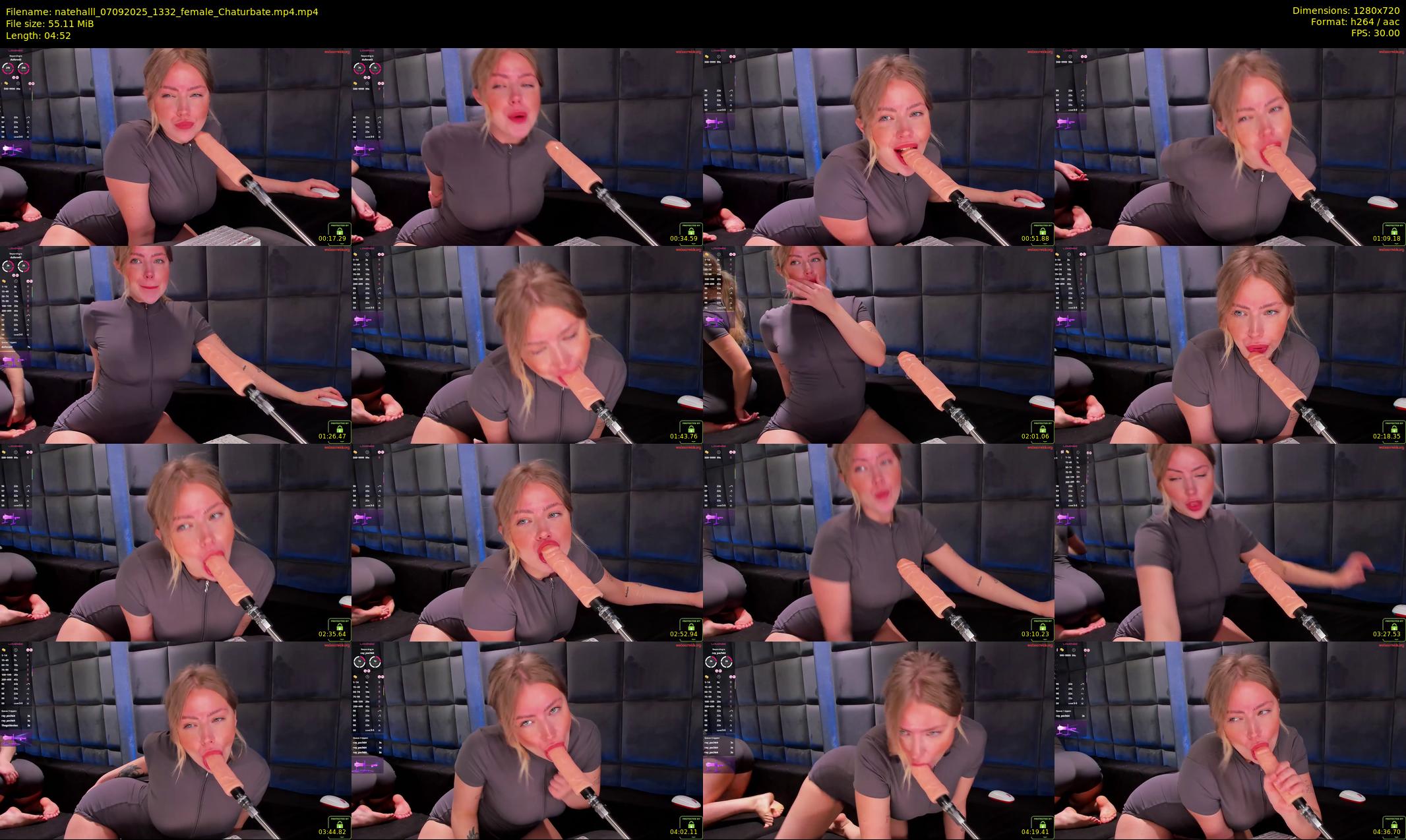 natehalll — 5 minute Chaturbate female cam show recording, 720p, Sep 7, 2025
