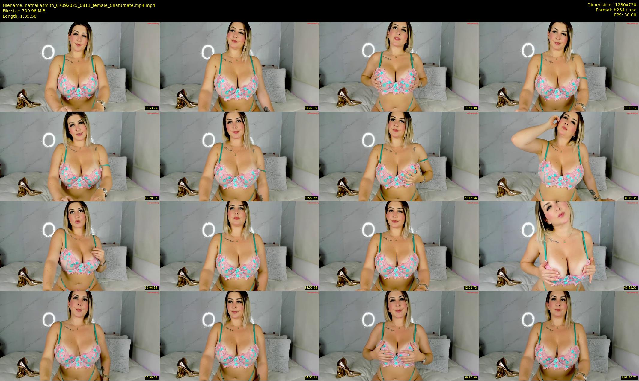 nathaliasmith — 66 minute Chaturbate female cam show recording, 720p, Sep 7, 2025