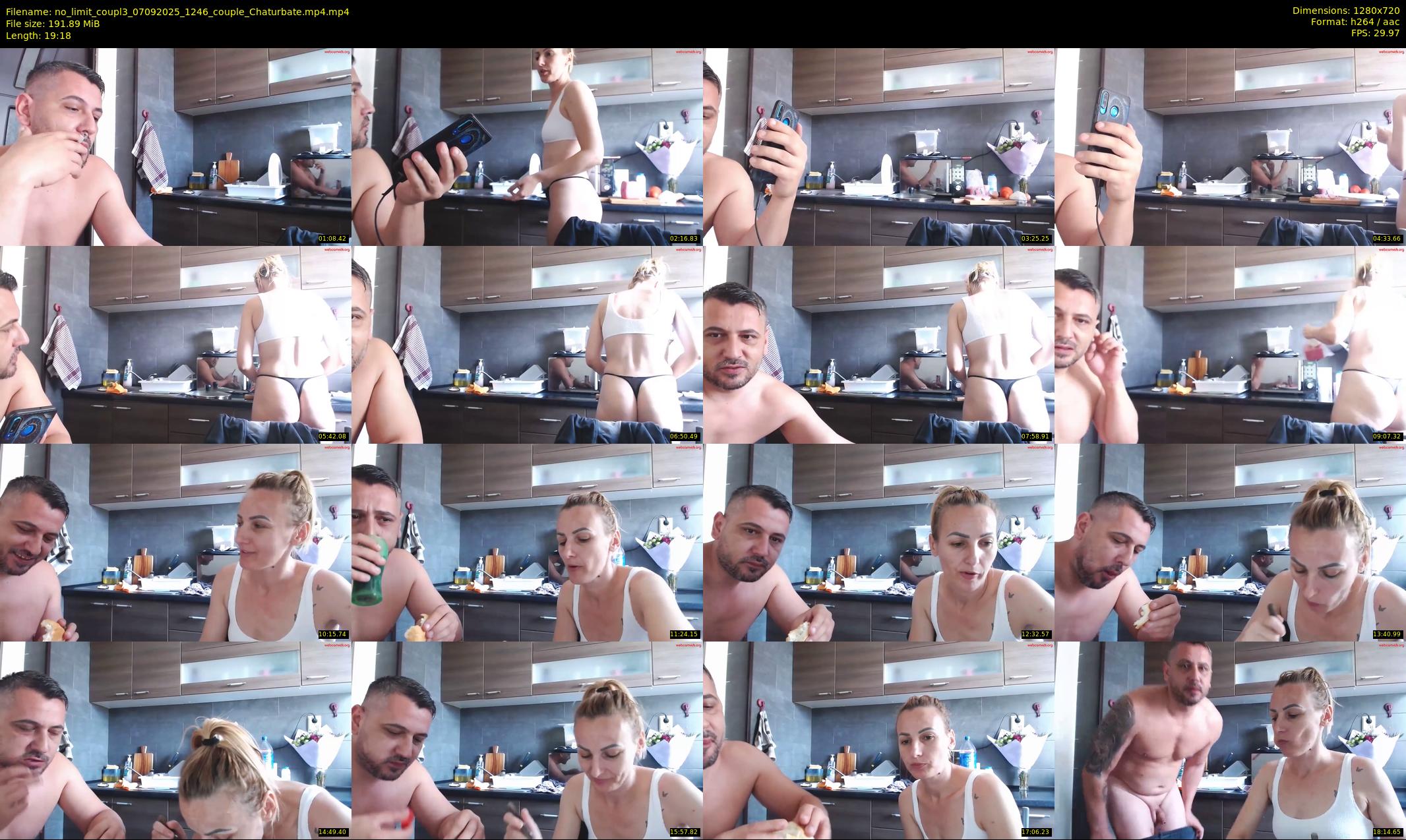no_limit_coupl3 — 20 minute Chaturbate couple cam show recording, 720p, Sep 7, 2025