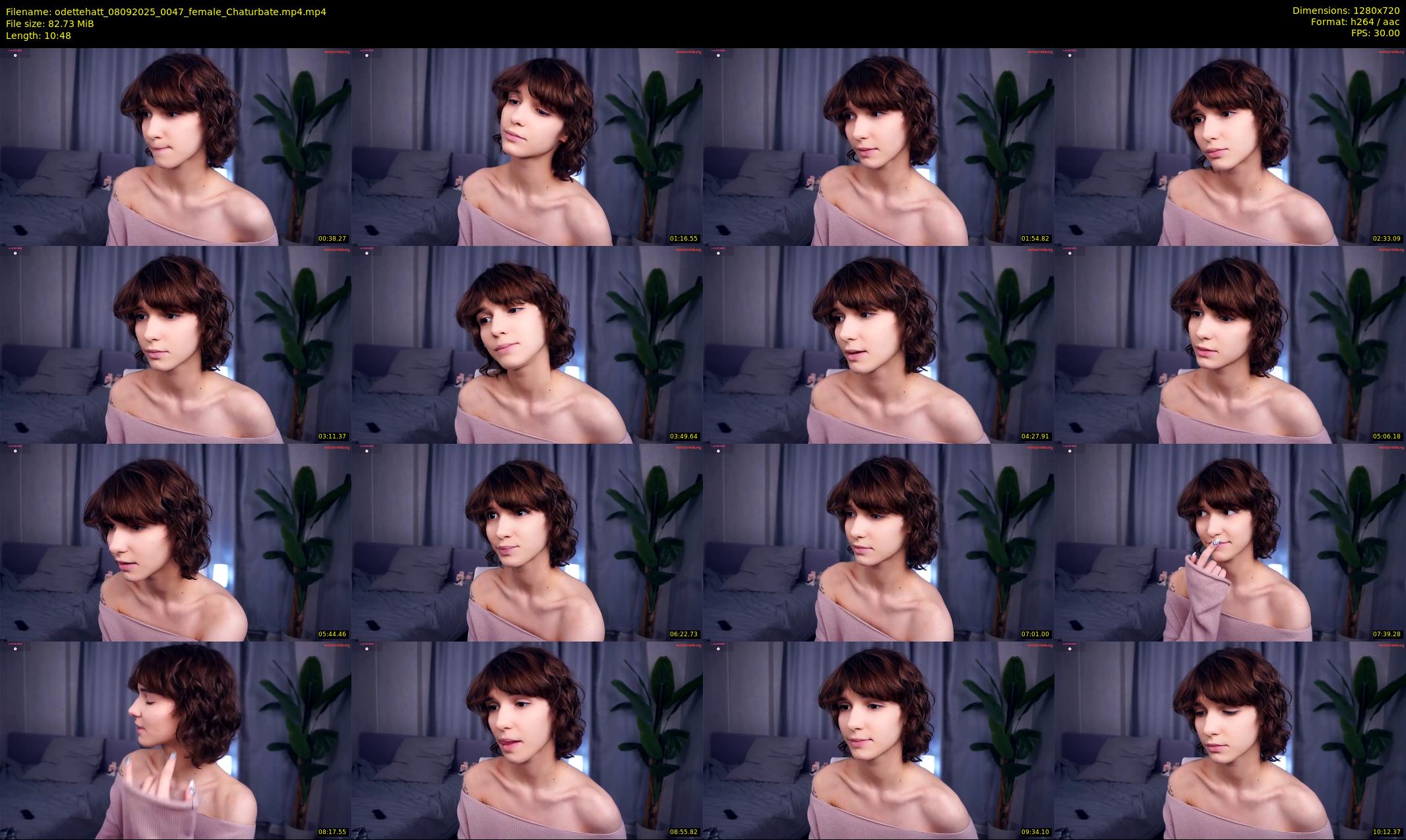 odettehatt — 11 minute Chaturbate female cam show recording, 720p, Sep 8, 2025