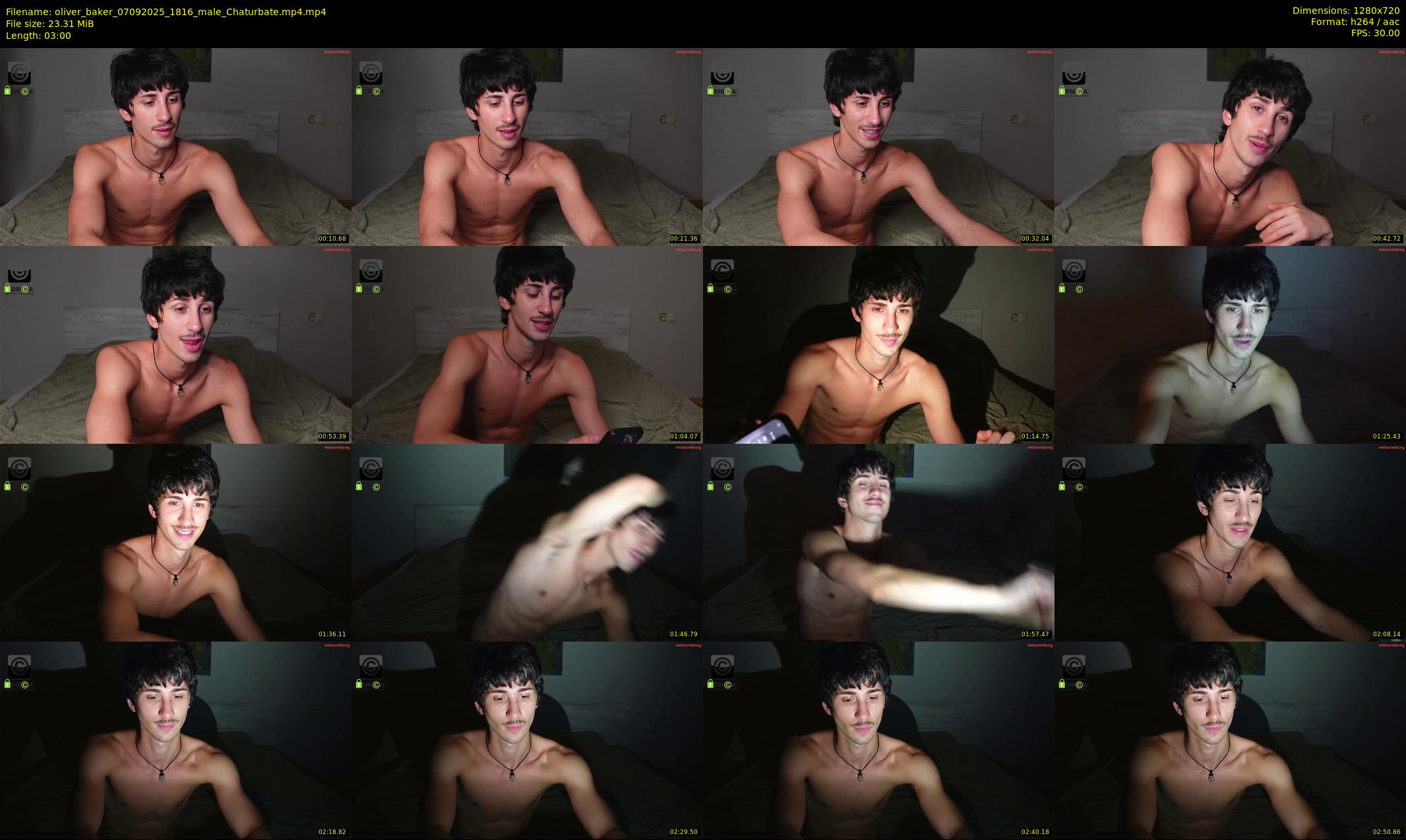 oliver_baker — 3 minute Chaturbate male cam show recording, 720p, Sep 7, 2025