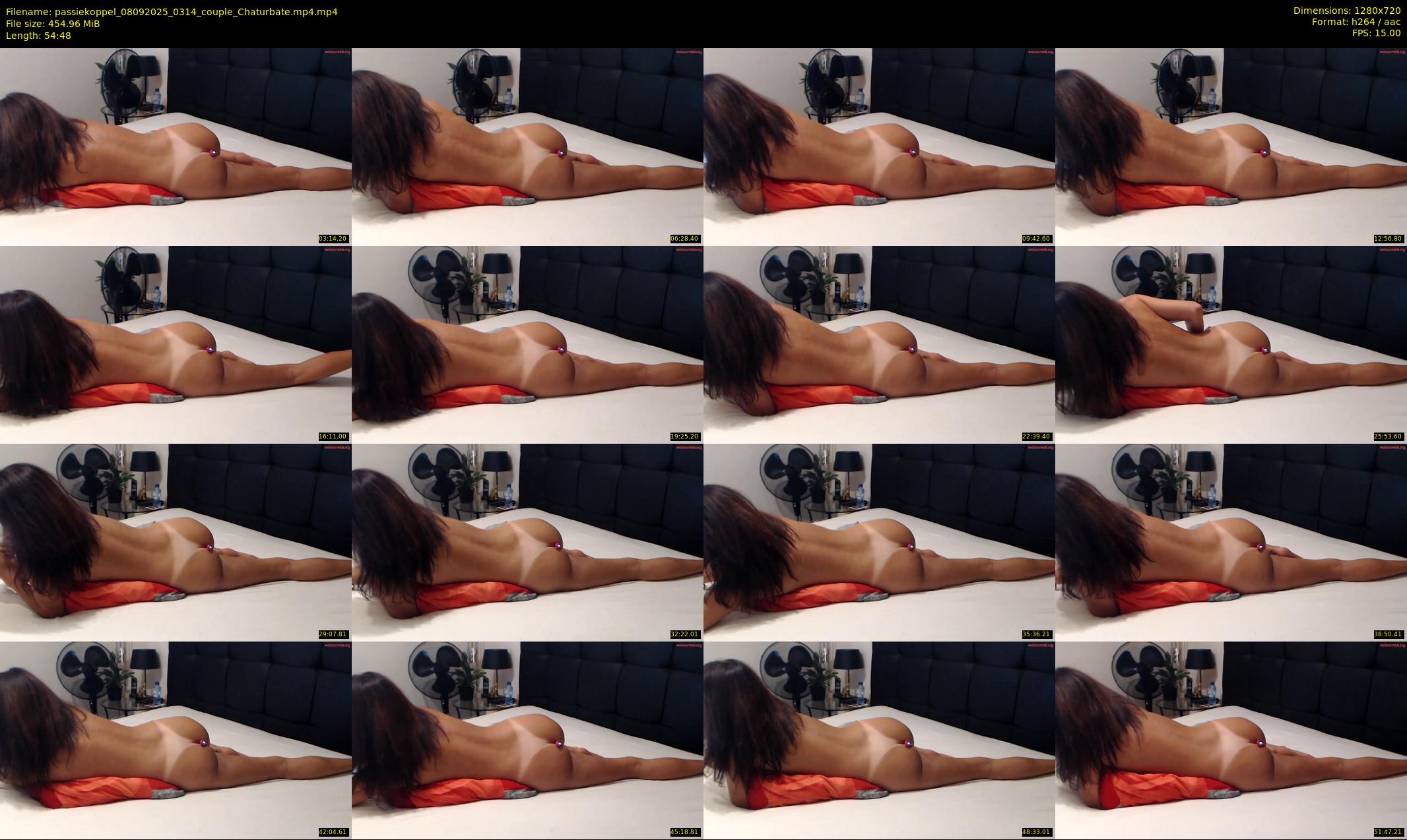 passiekoppel — 55 minute Chaturbate couple cam show recording, 720p, Sep 8, 2025