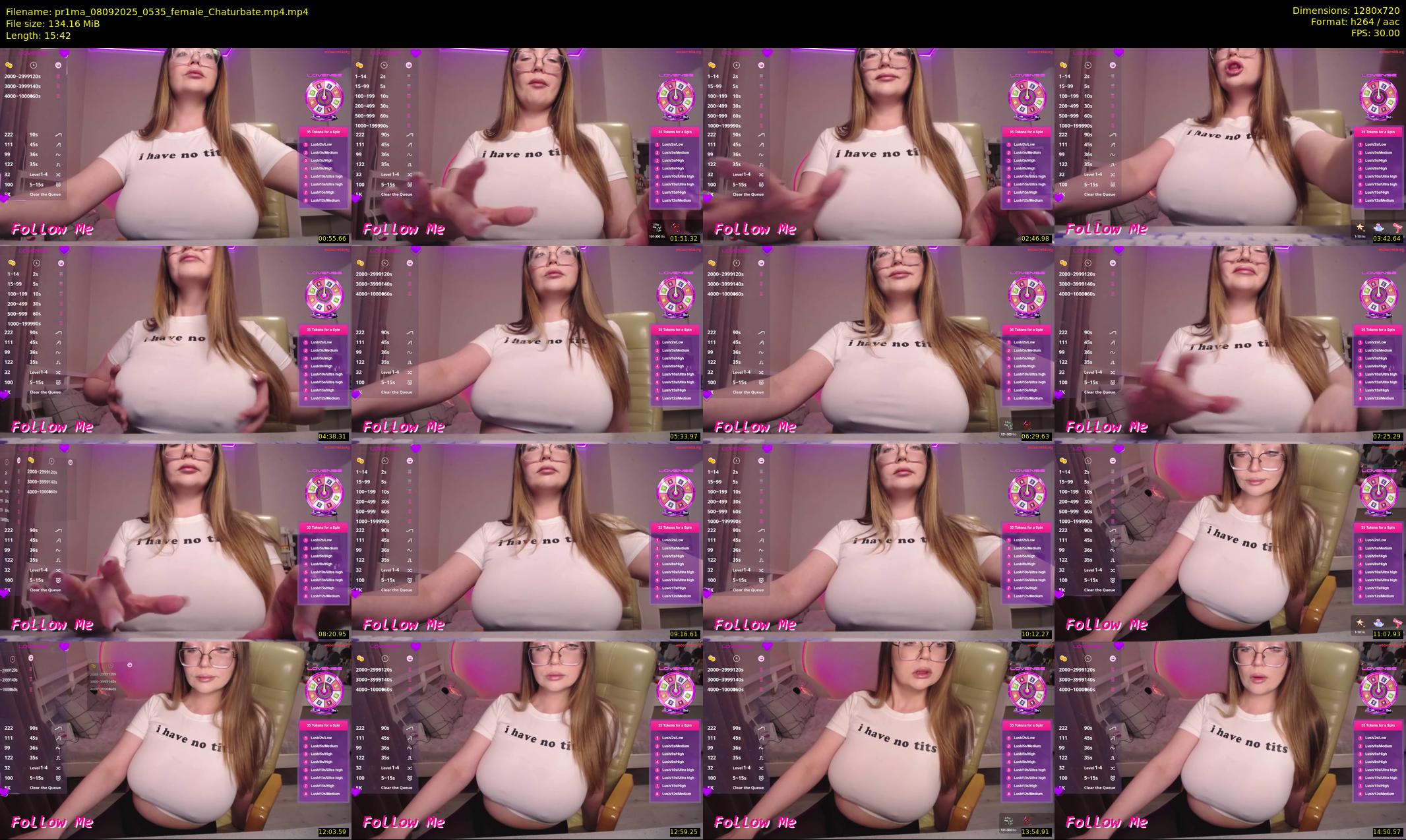 pr1ma — 16 minute Chaturbate female cam show recording, 720p, Sep 8, 2025