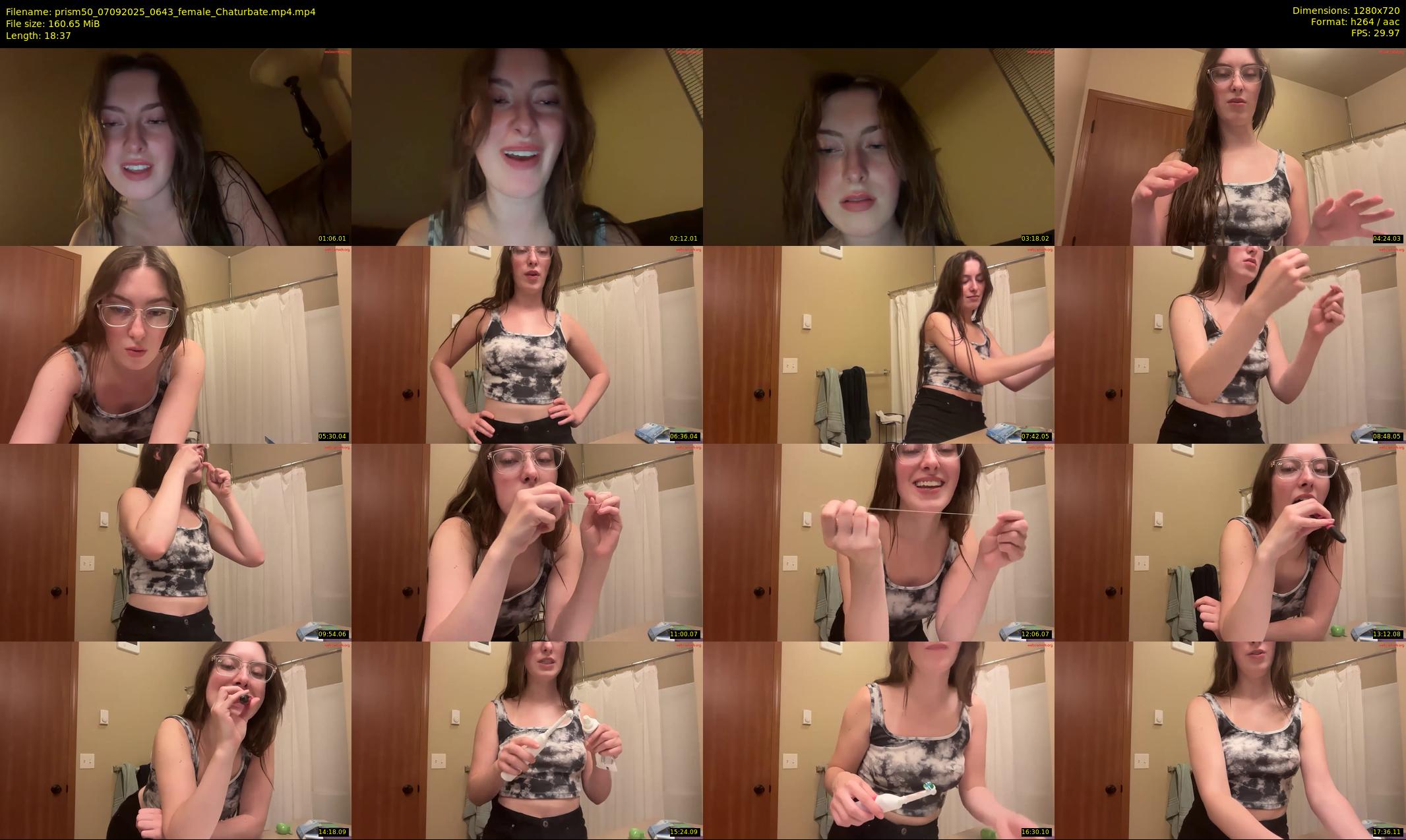 prism50 — 19 minute Chaturbate female cam show recording, 720p, Sep 7, 2025