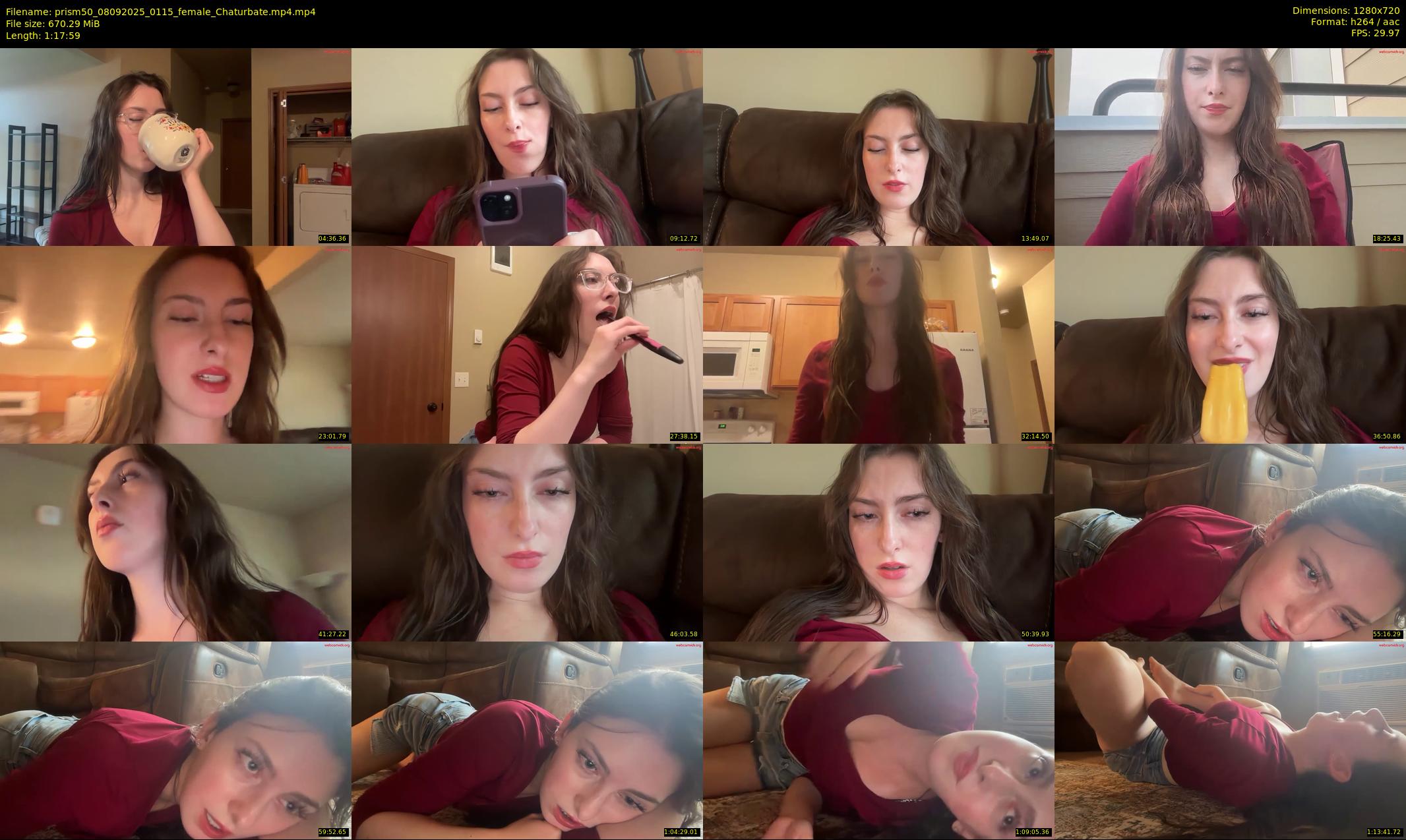 prism50 — 78 minute Chaturbate female cam show recording, 720p, Sep 8, 2025