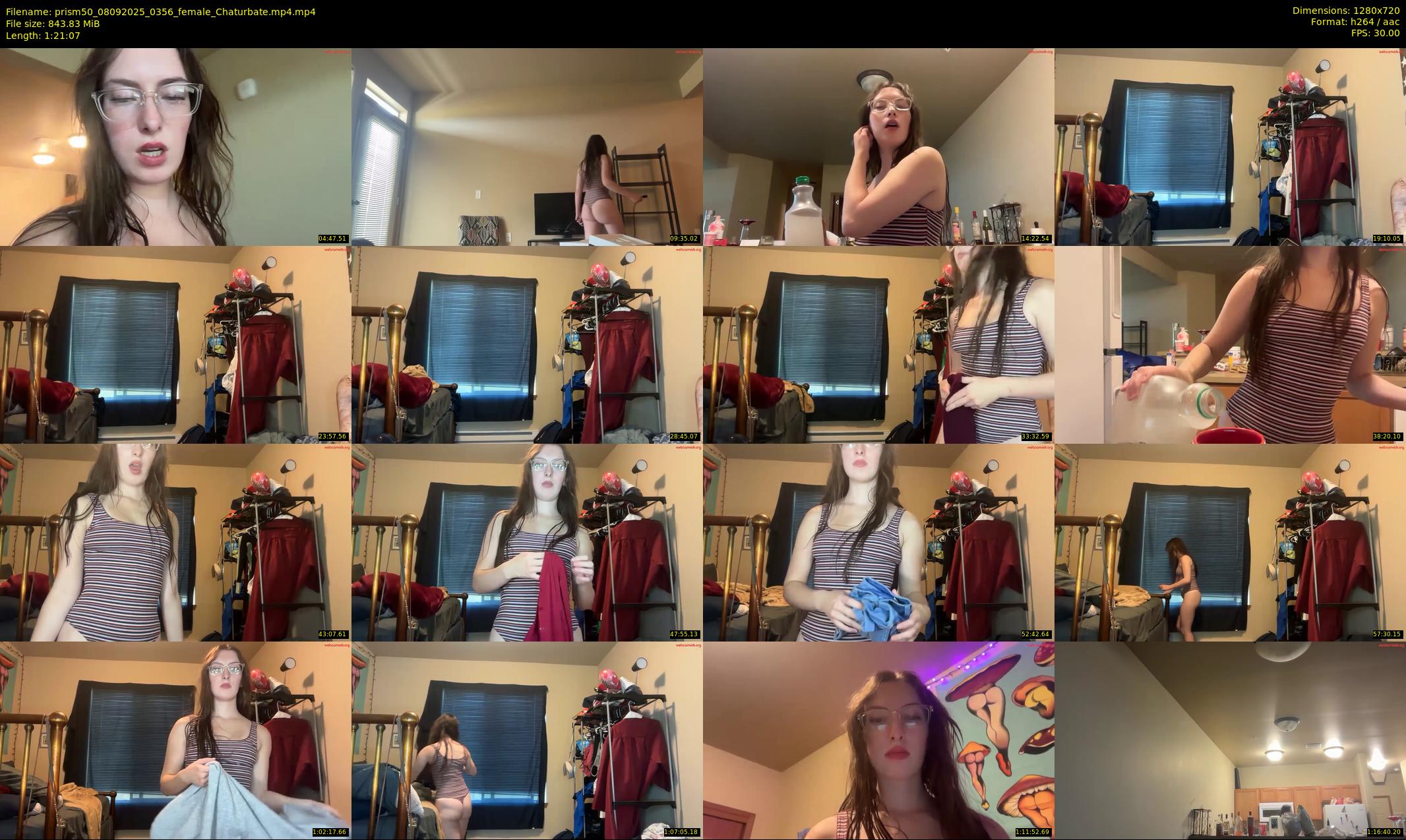 prism50 — 82 minute Chaturbate female cam show recording, 720p, Sep 8, 2025