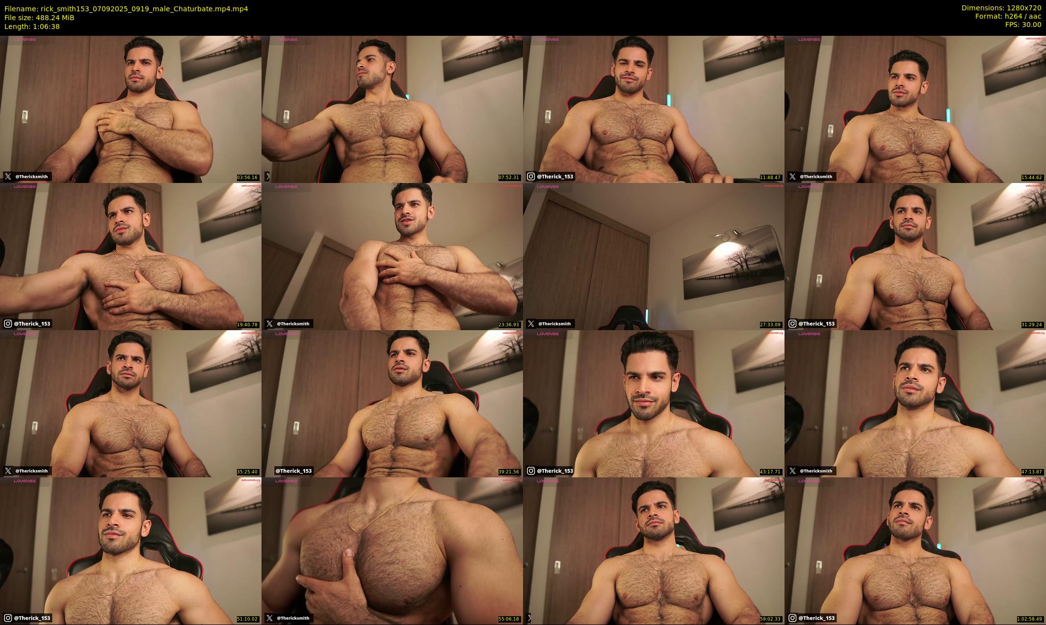 rick_smith153 — 67 minute Chaturbate male cam show recording, 720p, Sep 7, 2025