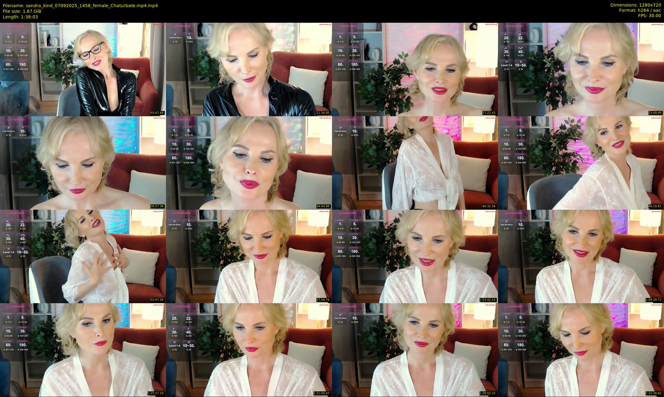 sandra_kind — 99 minute Chaturbate female cam show recording, 720p, Sep 7, 2025