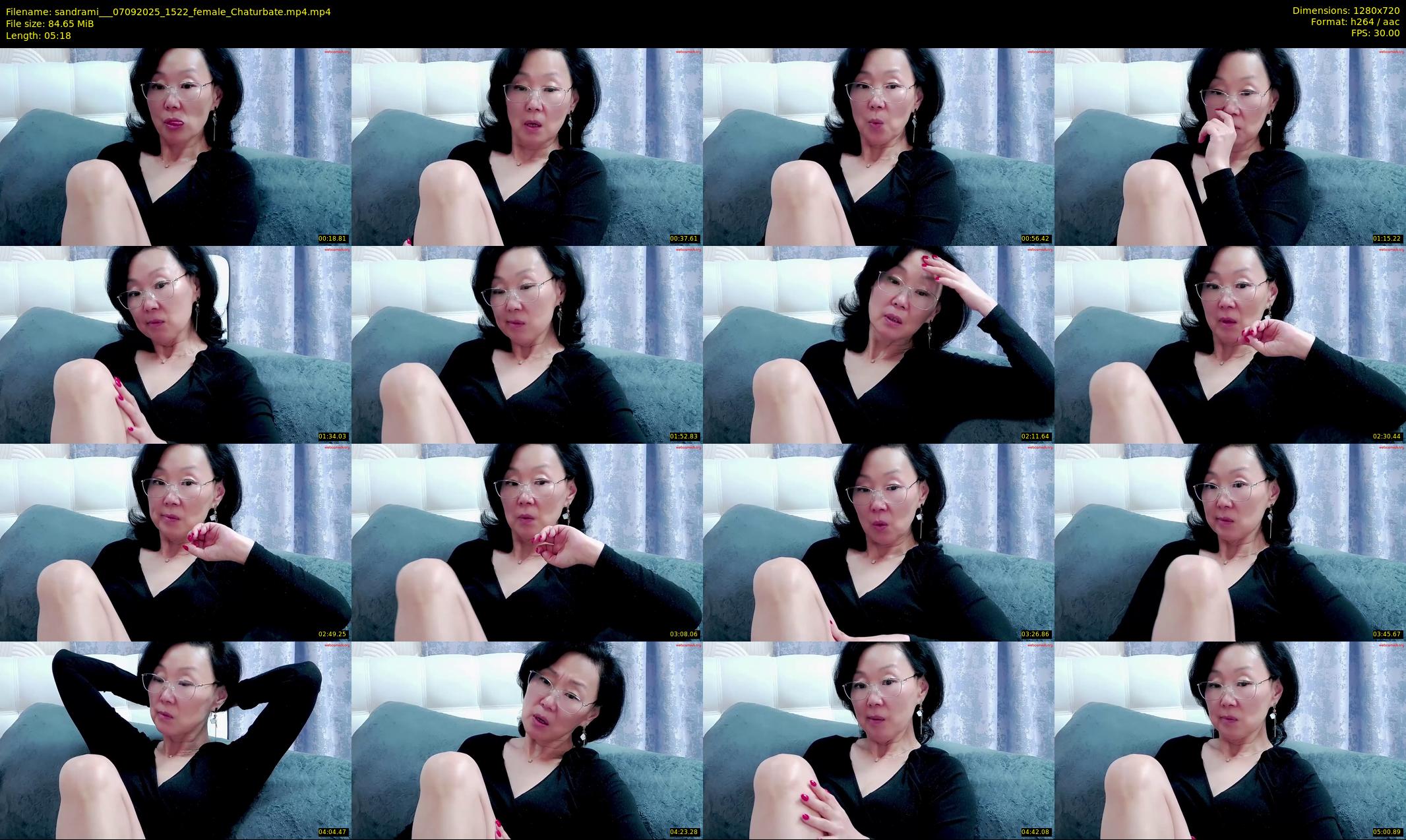 sandrami__ — 6 minute Chaturbate female cam show recording, 720p, Sep 7, 2025