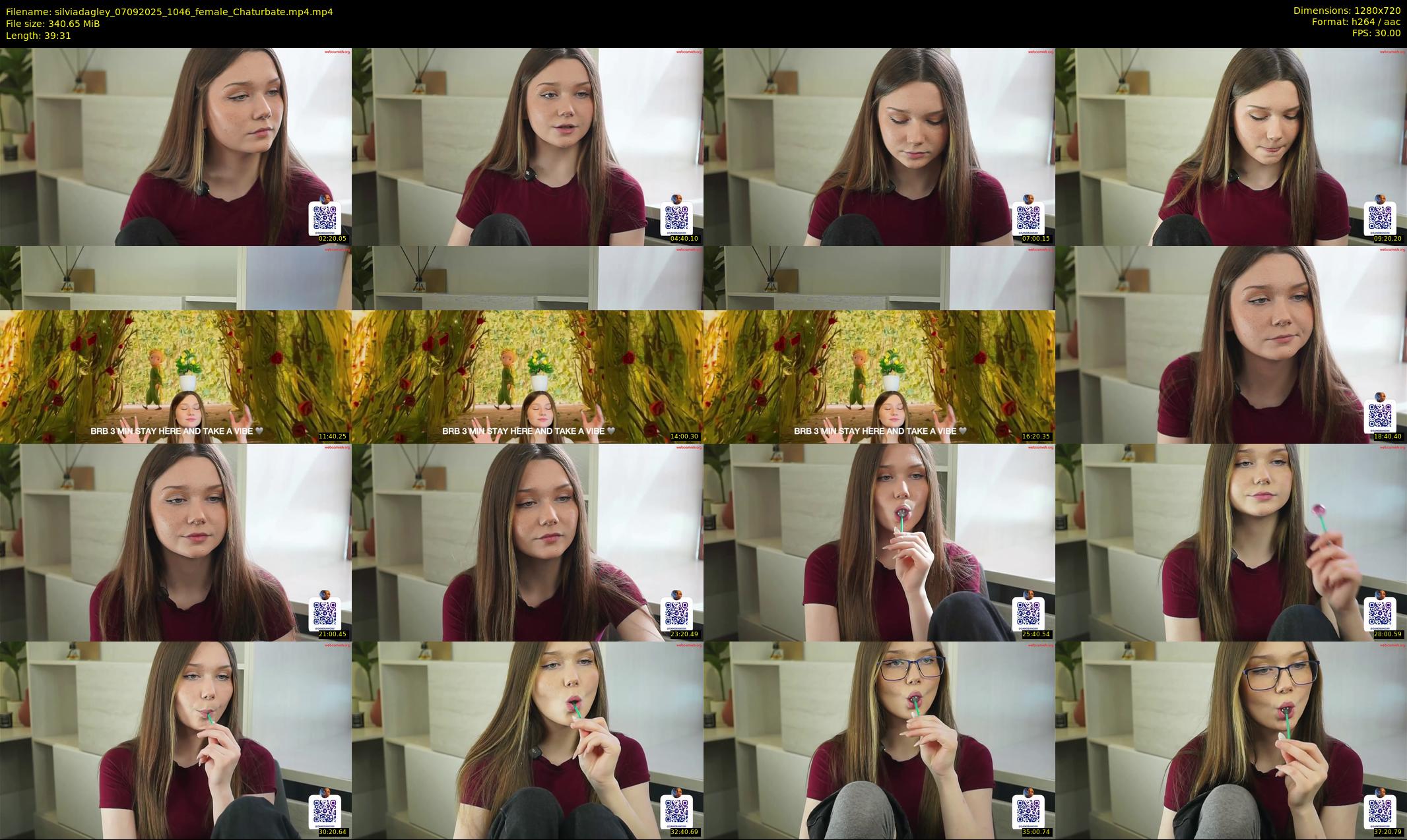silviadagley — 40 minute Chaturbate female cam show recording, 720p, Sep 7, 2025