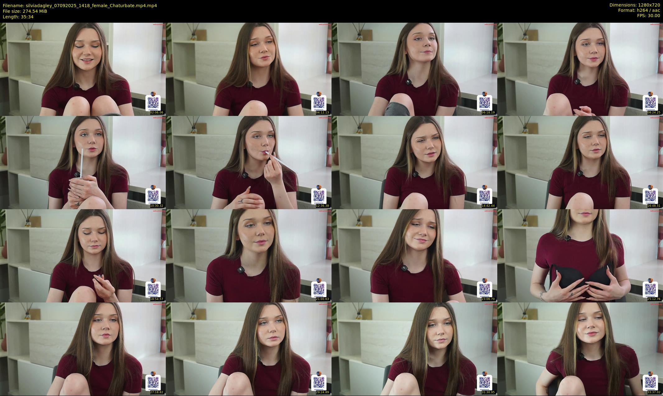 silviadagley — 36 minute Chaturbate female cam show recording, 720p, Sep 7, 2025