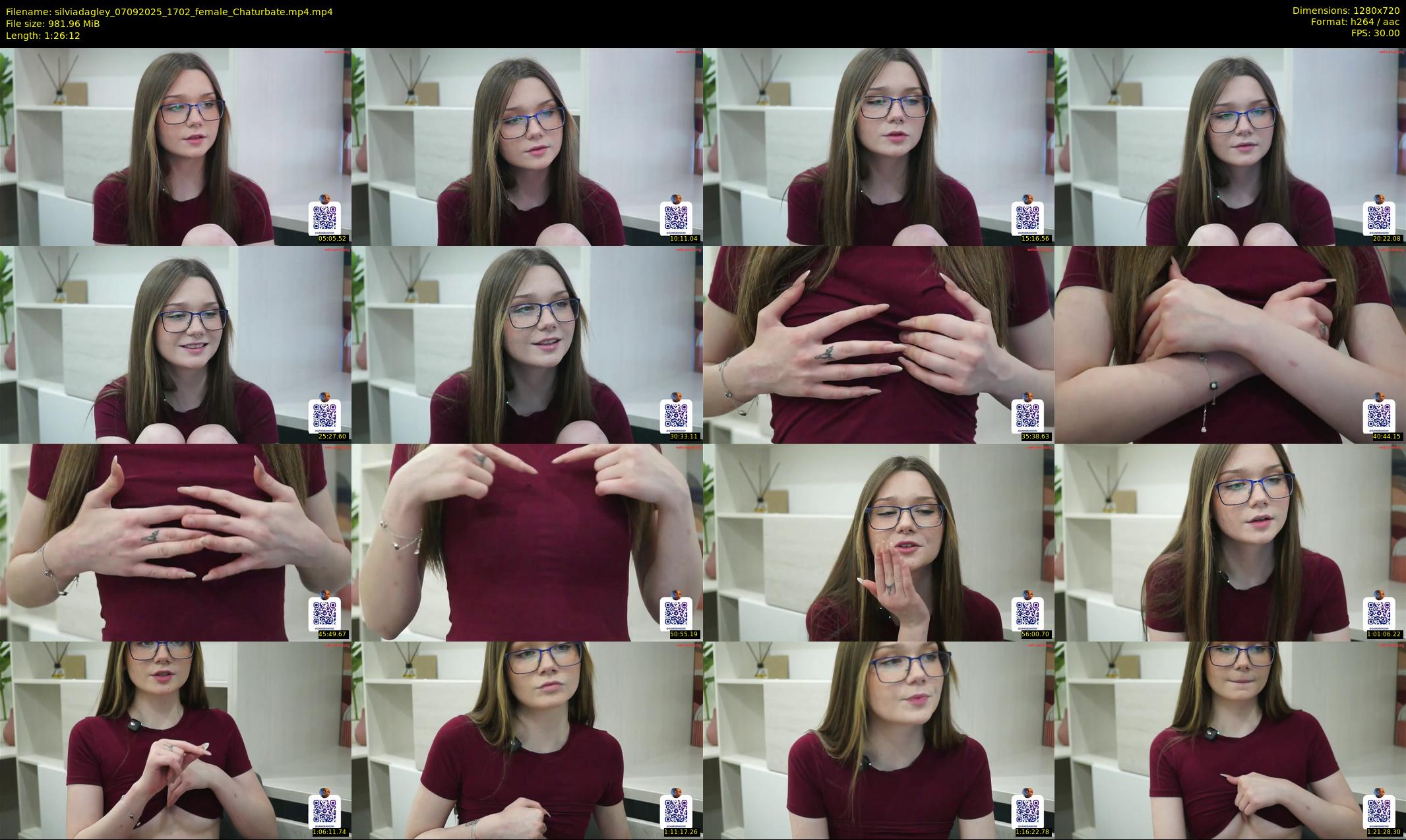silviadagley — 87 minute Chaturbate female cam show recording, 720p, Sep 7, 2025