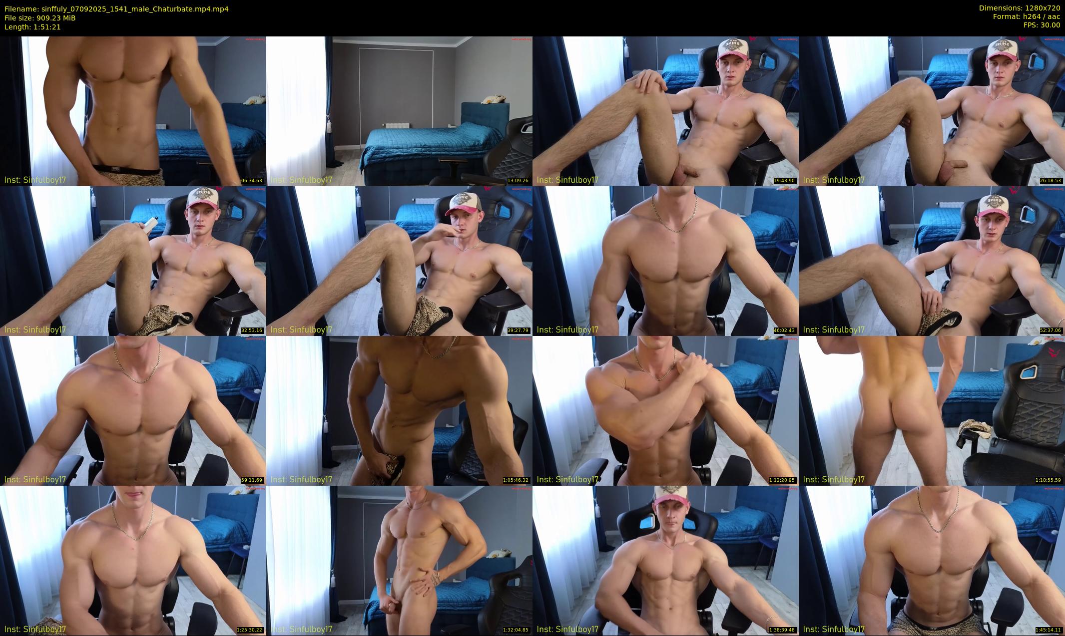 sinffuly — 112 minute Chaturbate male cam show recording, 720p, Sep 7, 2025