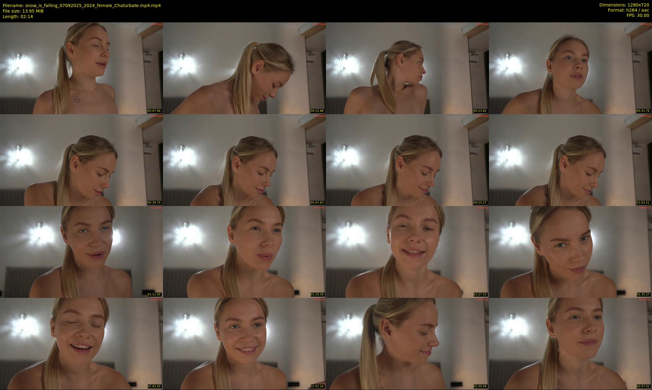 snow_is_falling — 3 minute Chaturbate female cam show recording, 720p, Sep 7, 2025