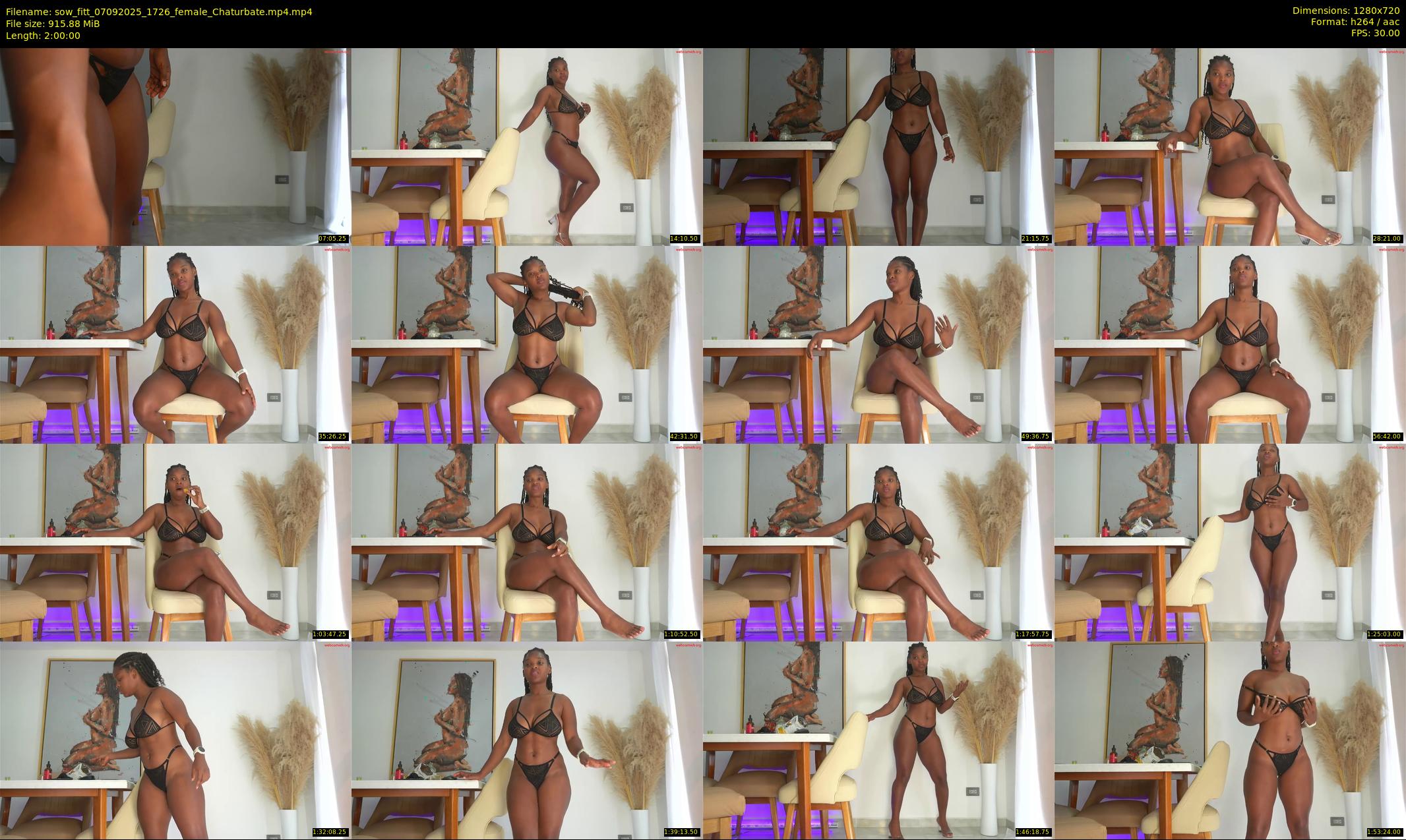 sow_fitt — 120 minute Chaturbate female cam show recording, 720p, Sep 7, 2025