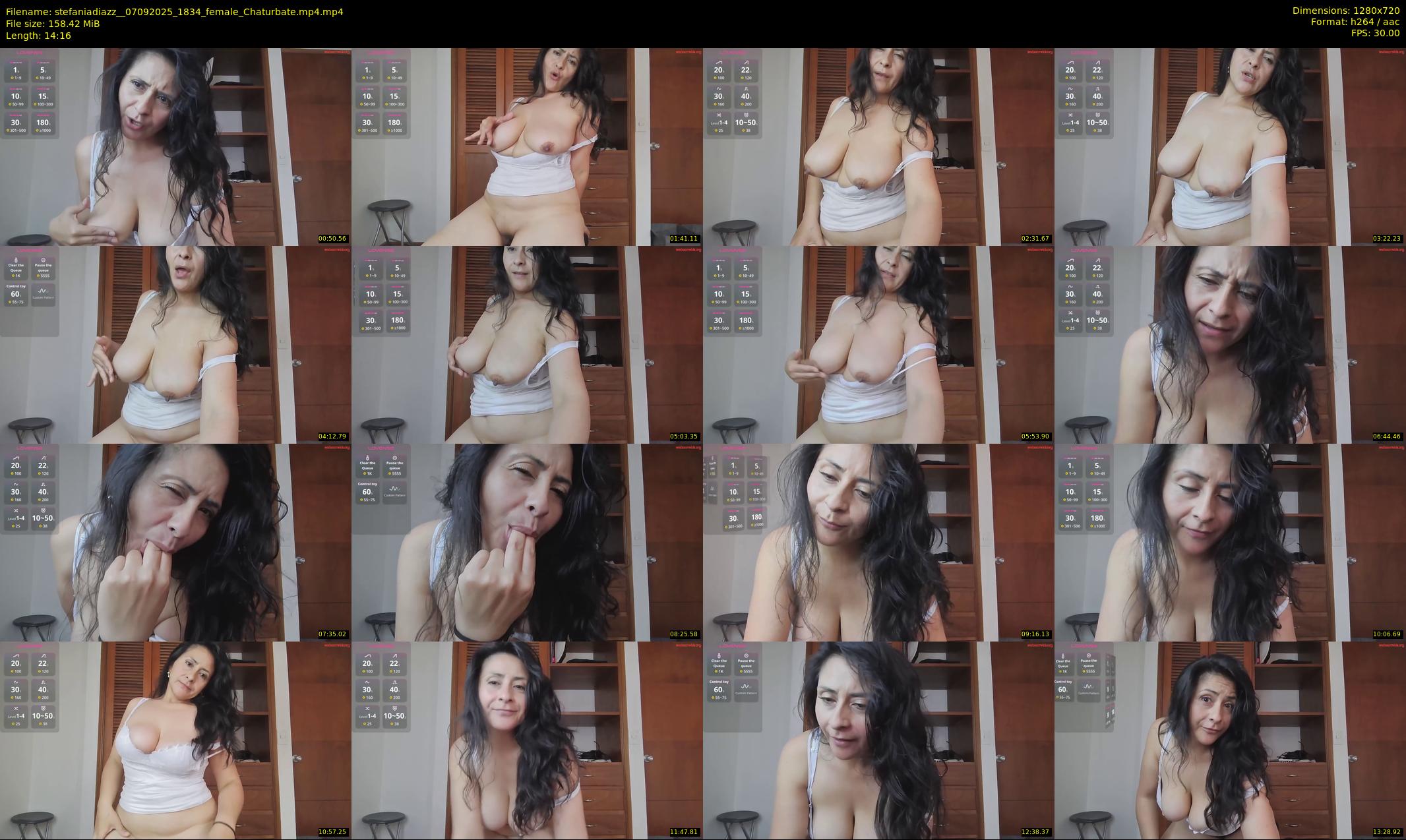 stefaniadiazz_ — 15 minute Chaturbate female cam show recording, 720p, Sep 7, 2025