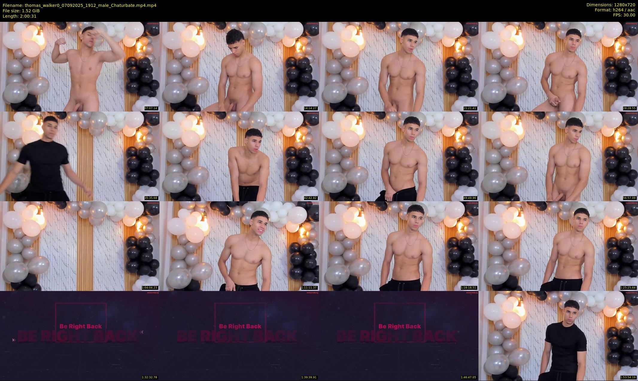 thomas_walker0 — 121 minute Chaturbate male cam show recording, 720p, Sep 7, 2025